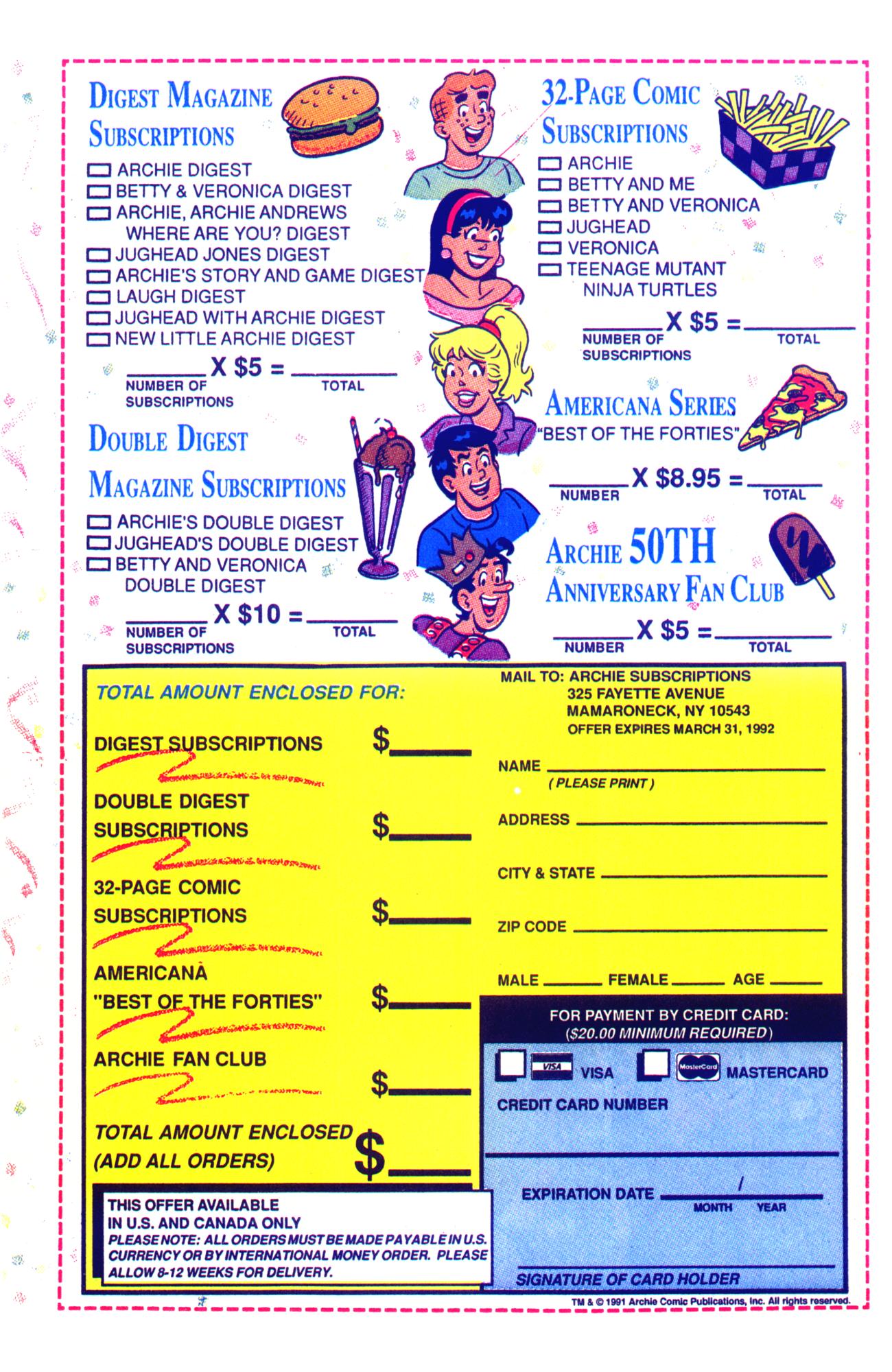 Read online Archie Giant Series Magazine comic -  Issue #628 - 19