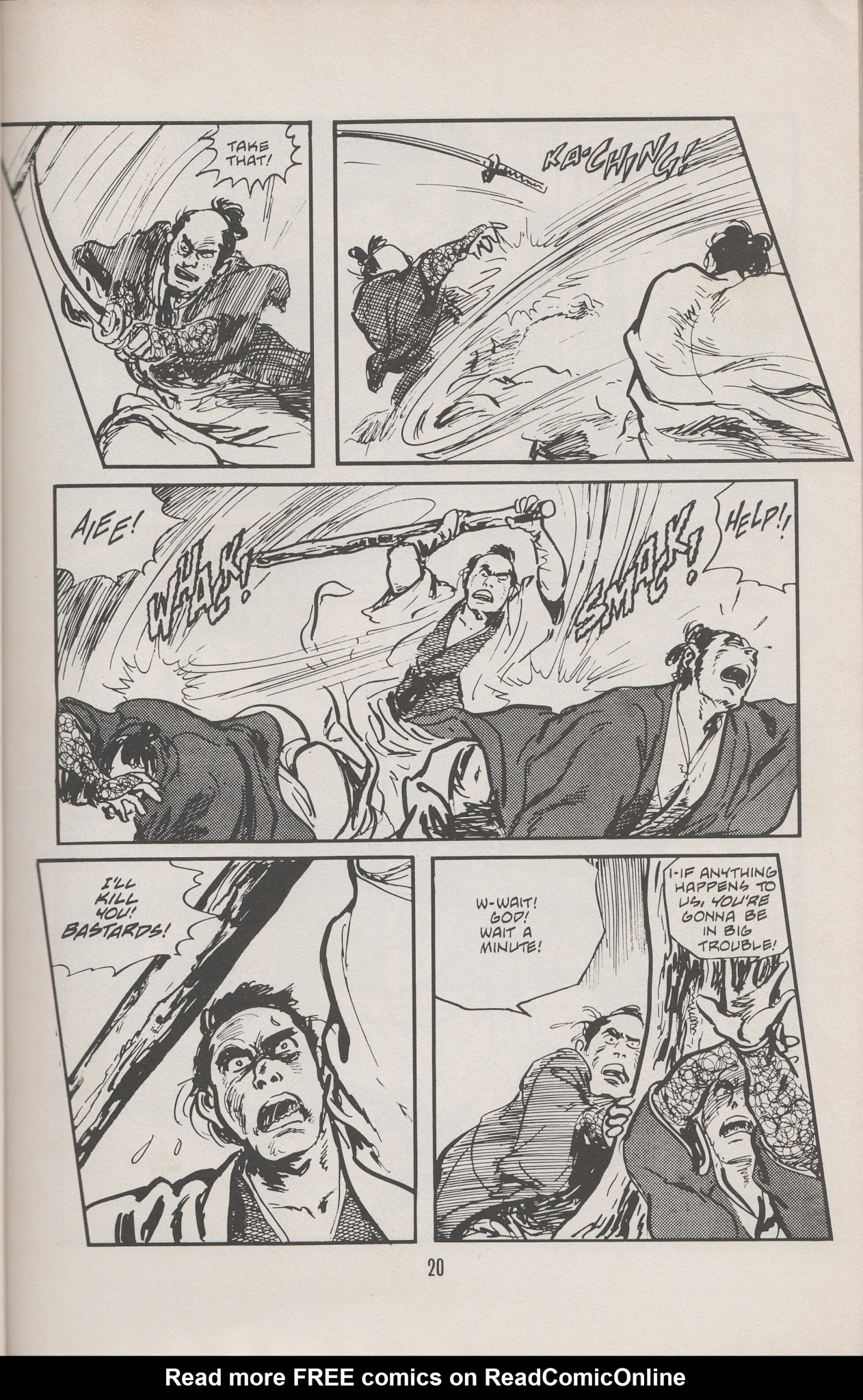 Read online Lone Wolf and Cub comic -  Issue #29 - 23