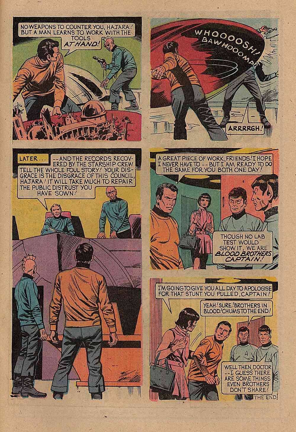 Read online Star Trek (1967) comic -  Issue #24 - 26