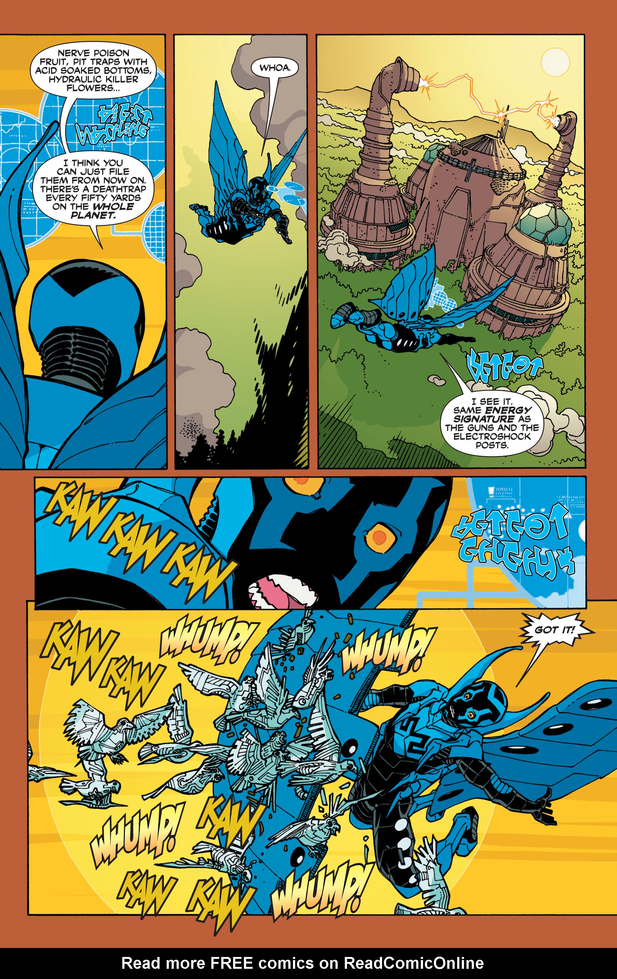 Read online Blue Beetle (2006) comic -  Issue #10 - 16