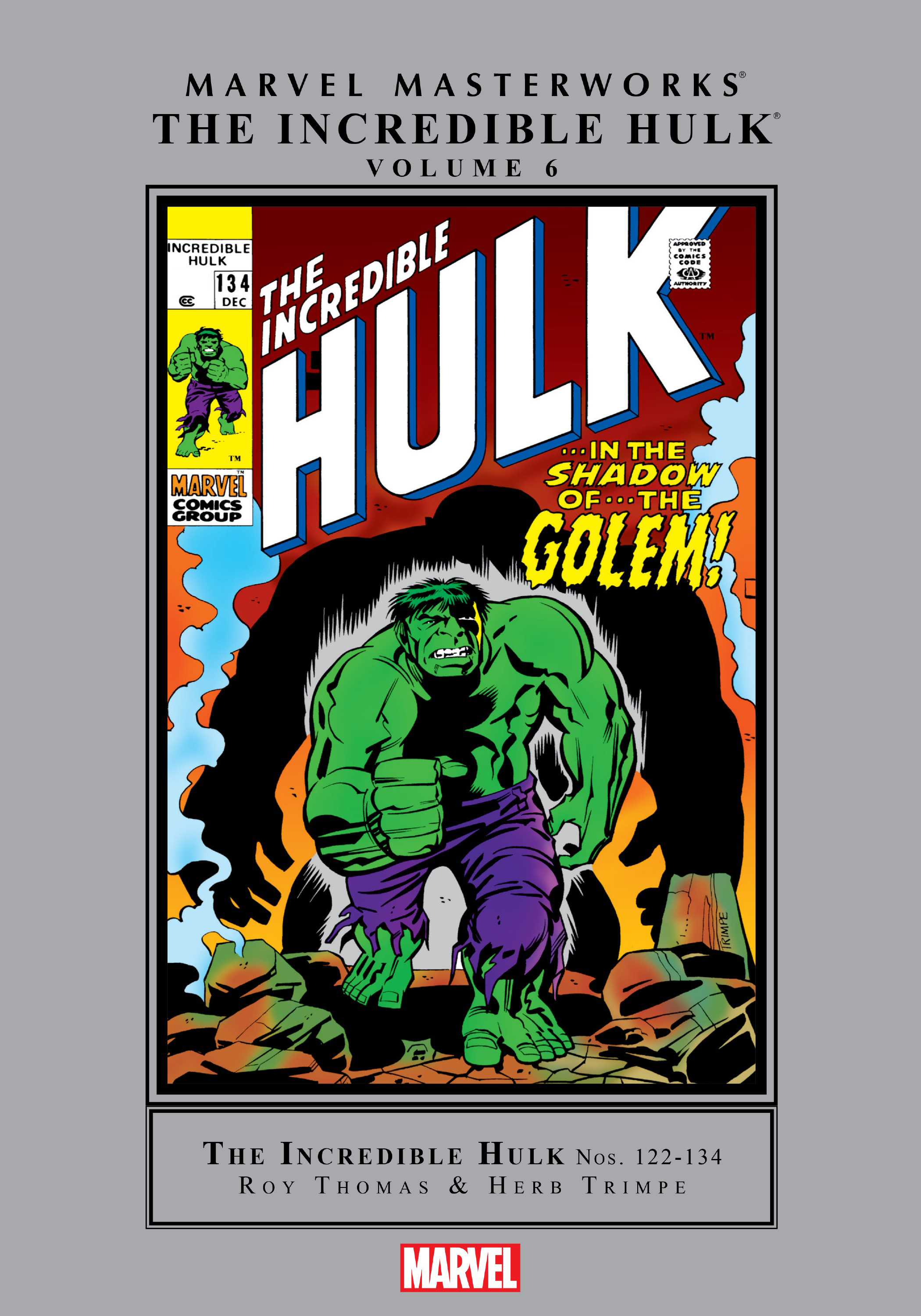 Read online Marvel Masterworks: The Incredible Hulk comic -  Issue # TPB 6 (Part 1) - 1
