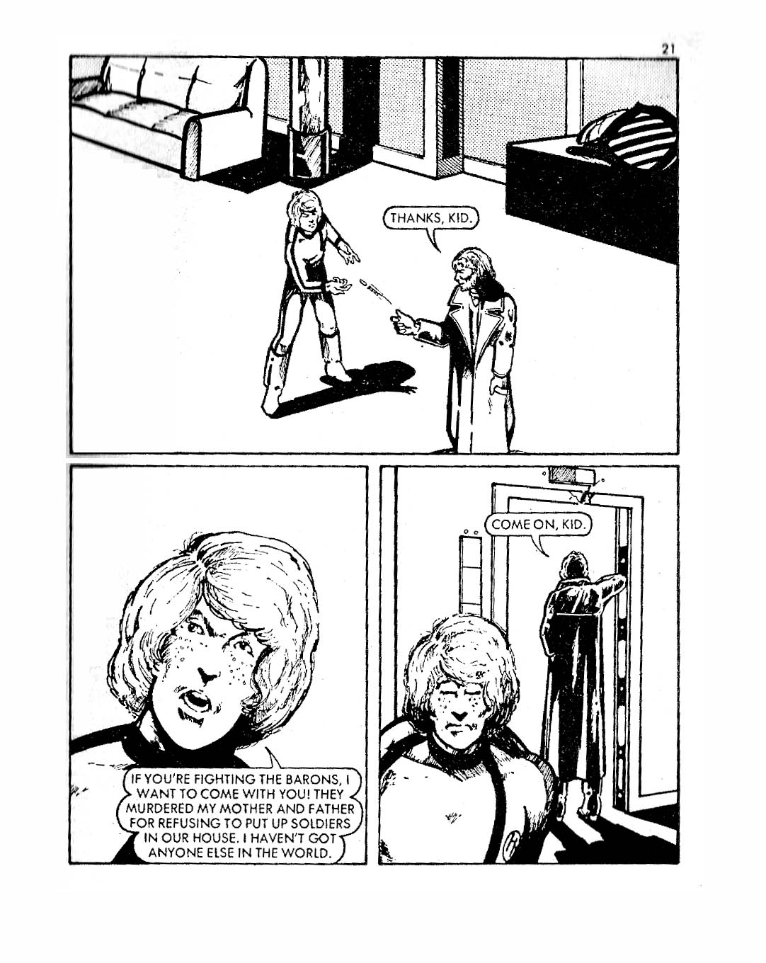 Read online Starblazer comic -  Issue #15 - 21