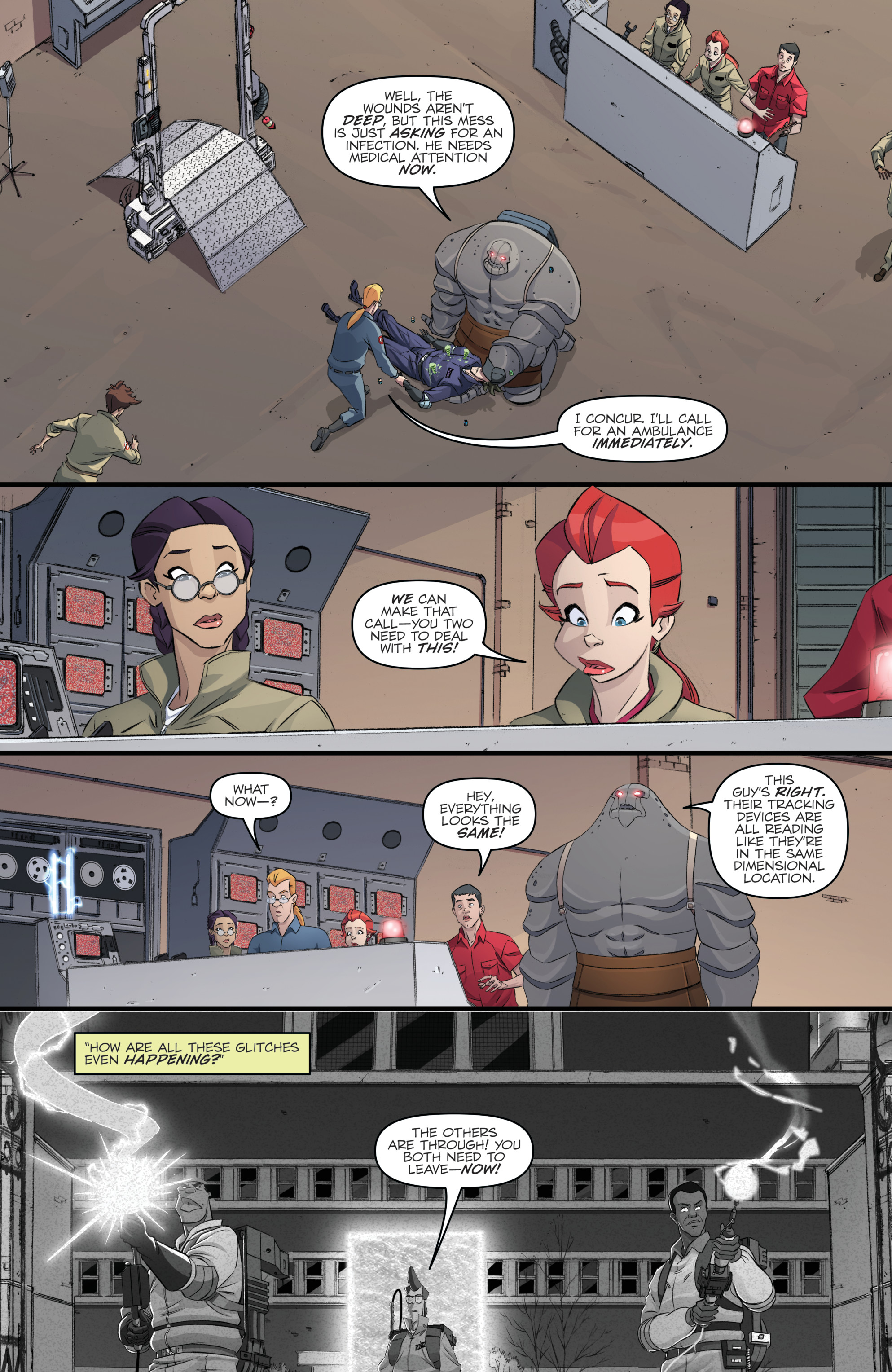 Read online Ghostbusters: Crossing Over comic -  Issue # _TPB - 197
