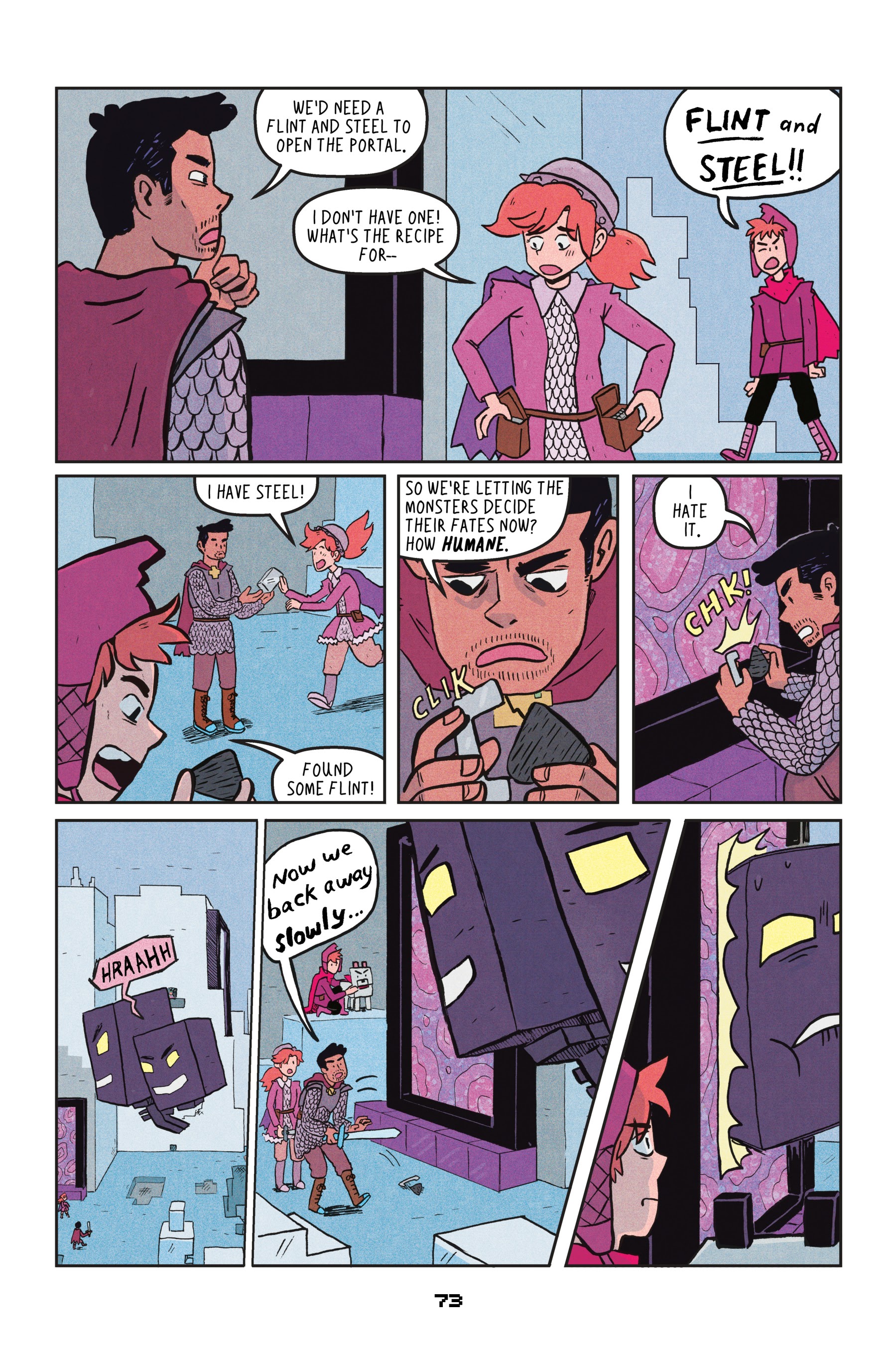 Read online Minecraft: Wither Without You comic -  Issue # TPB - 75