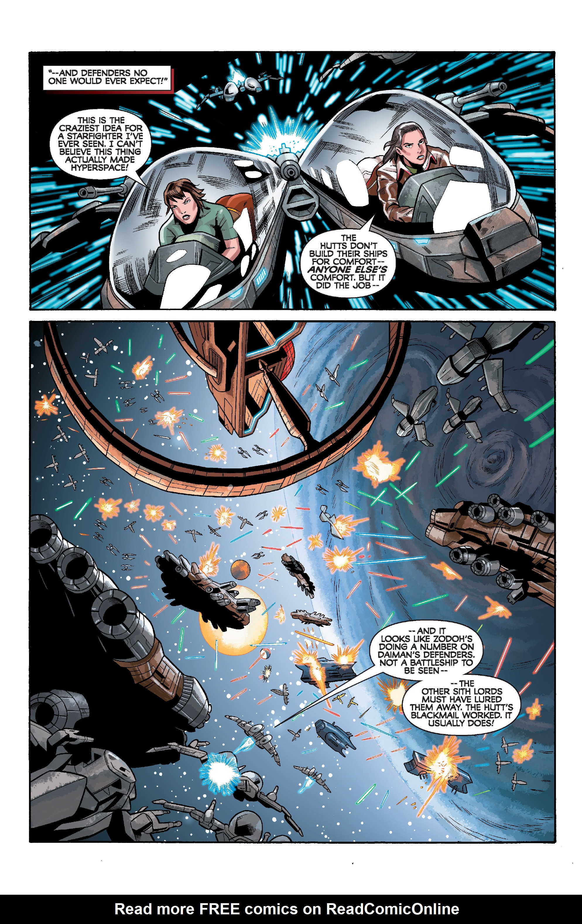 Read online Star Wars: Knight Errant - Deluge comic -  Issue #5 - 6