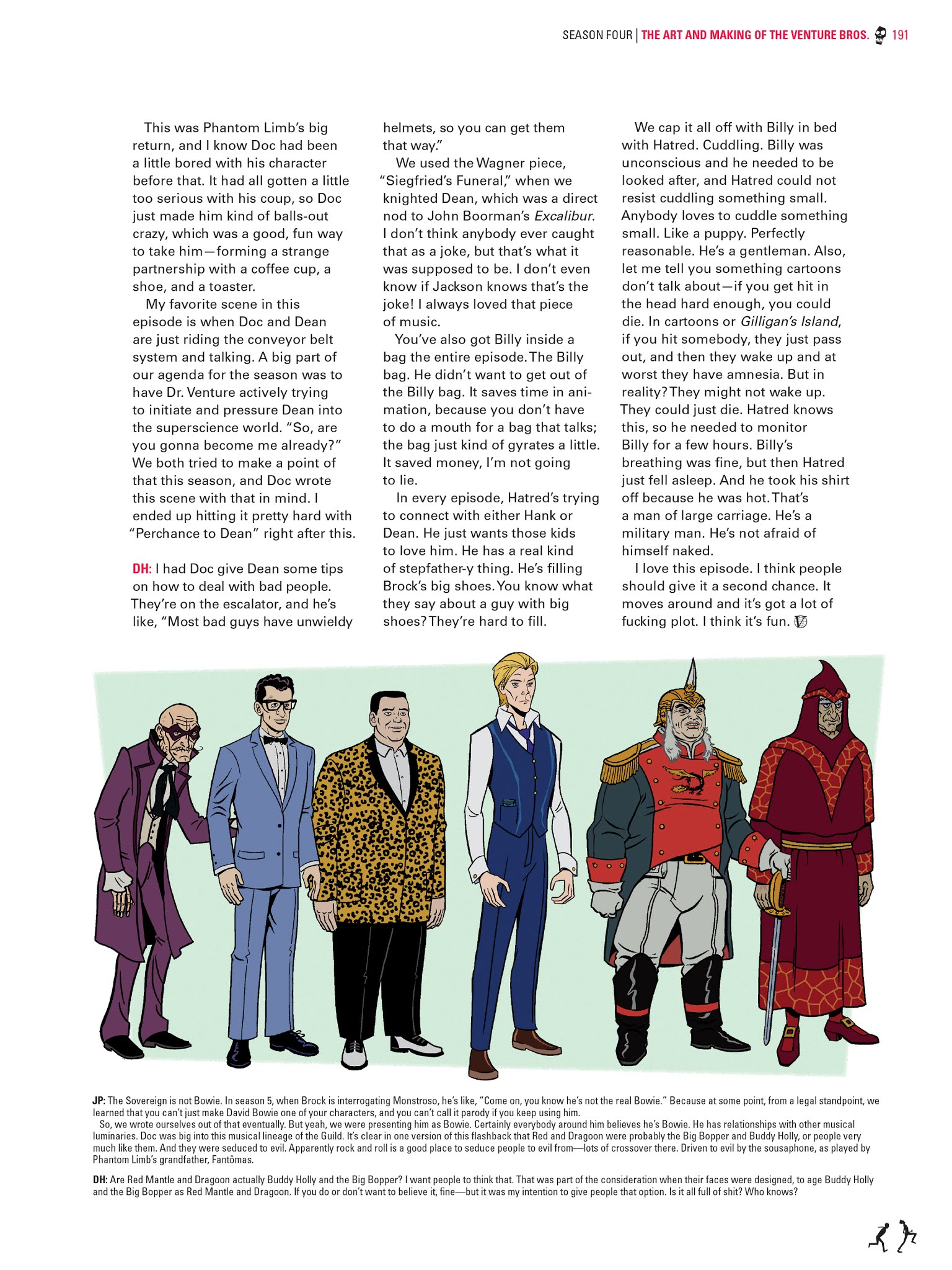 Read online Go Team Venture!: The Art and Making of The Venture Bros. comic -  Issue # TPB (Part 2) - 90