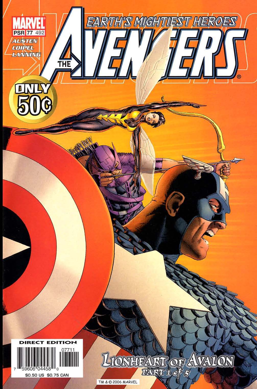 Read online The Avengers (1963) comic -  Issue #492 - 1