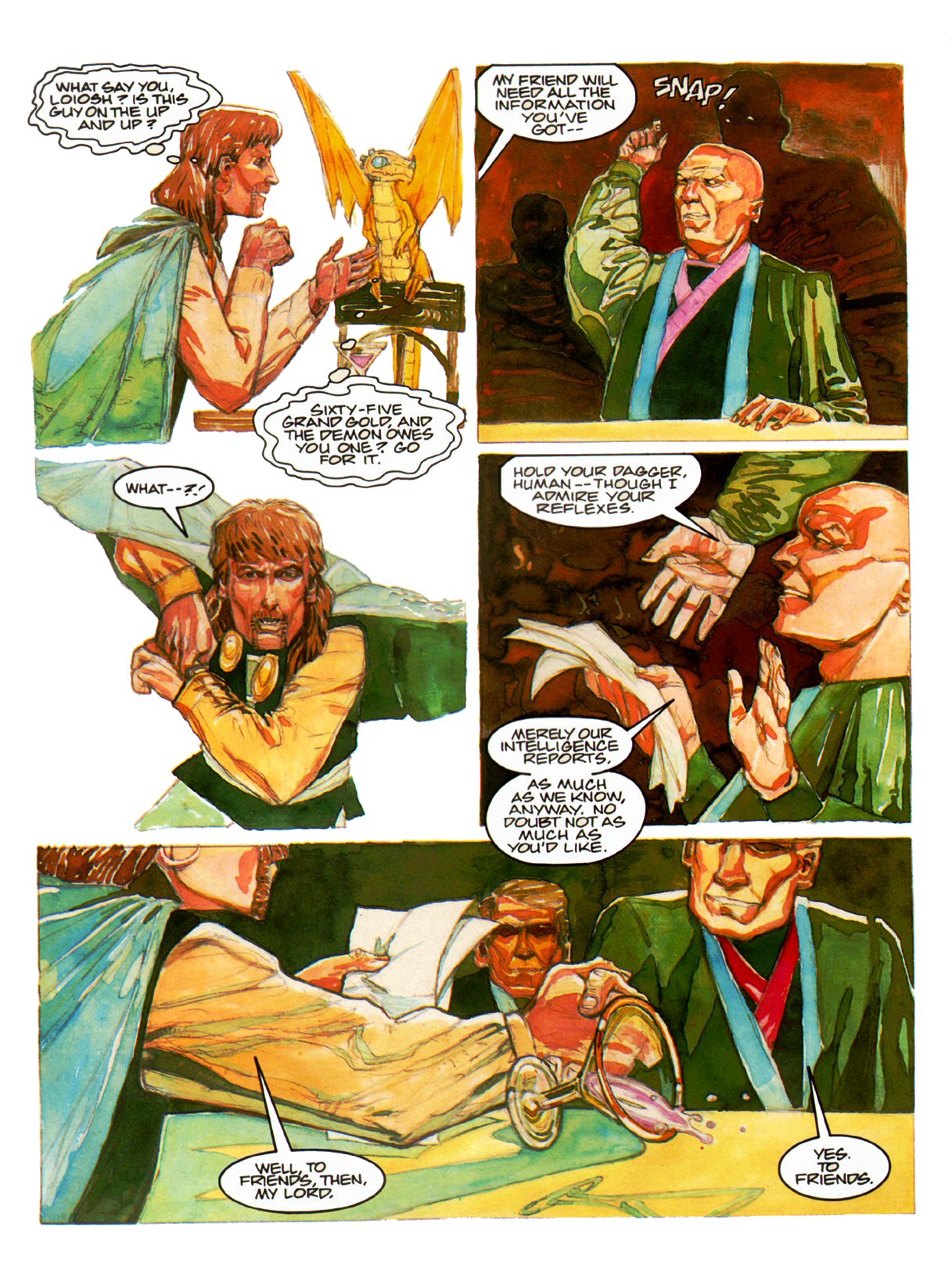 Read online Jhereg: The Graphic Novel comic -  Issue # Full - 17