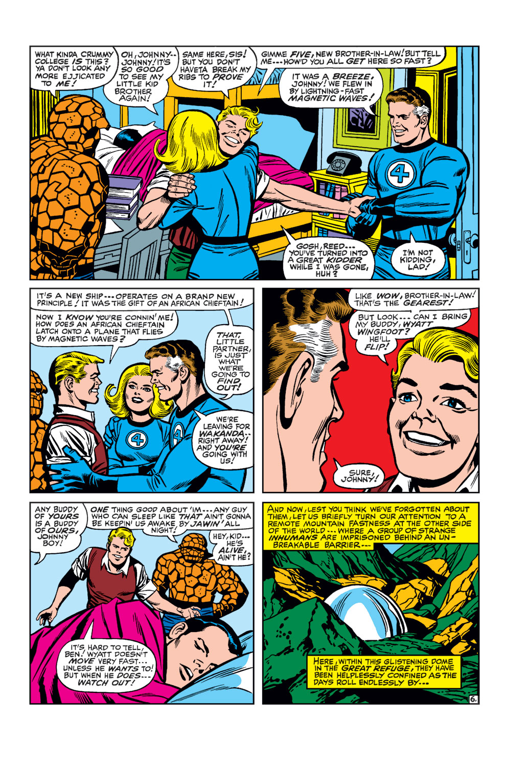 Read online Fantastic Four (1961) comic -  Issue #52 - 7