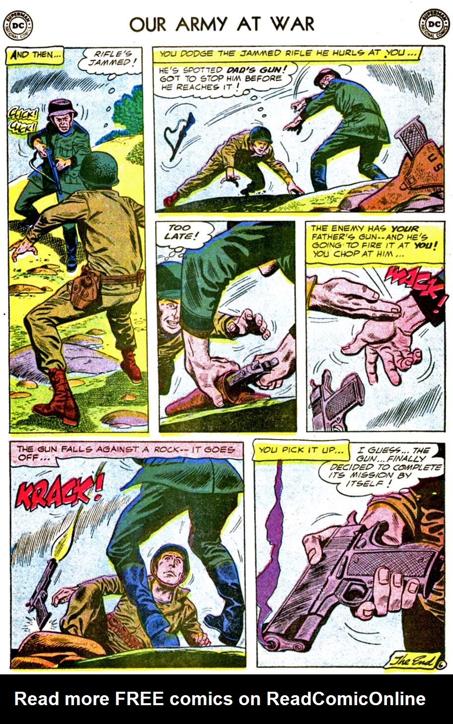Read online Our Army at War (1952) comic -  Issue #44 - 23