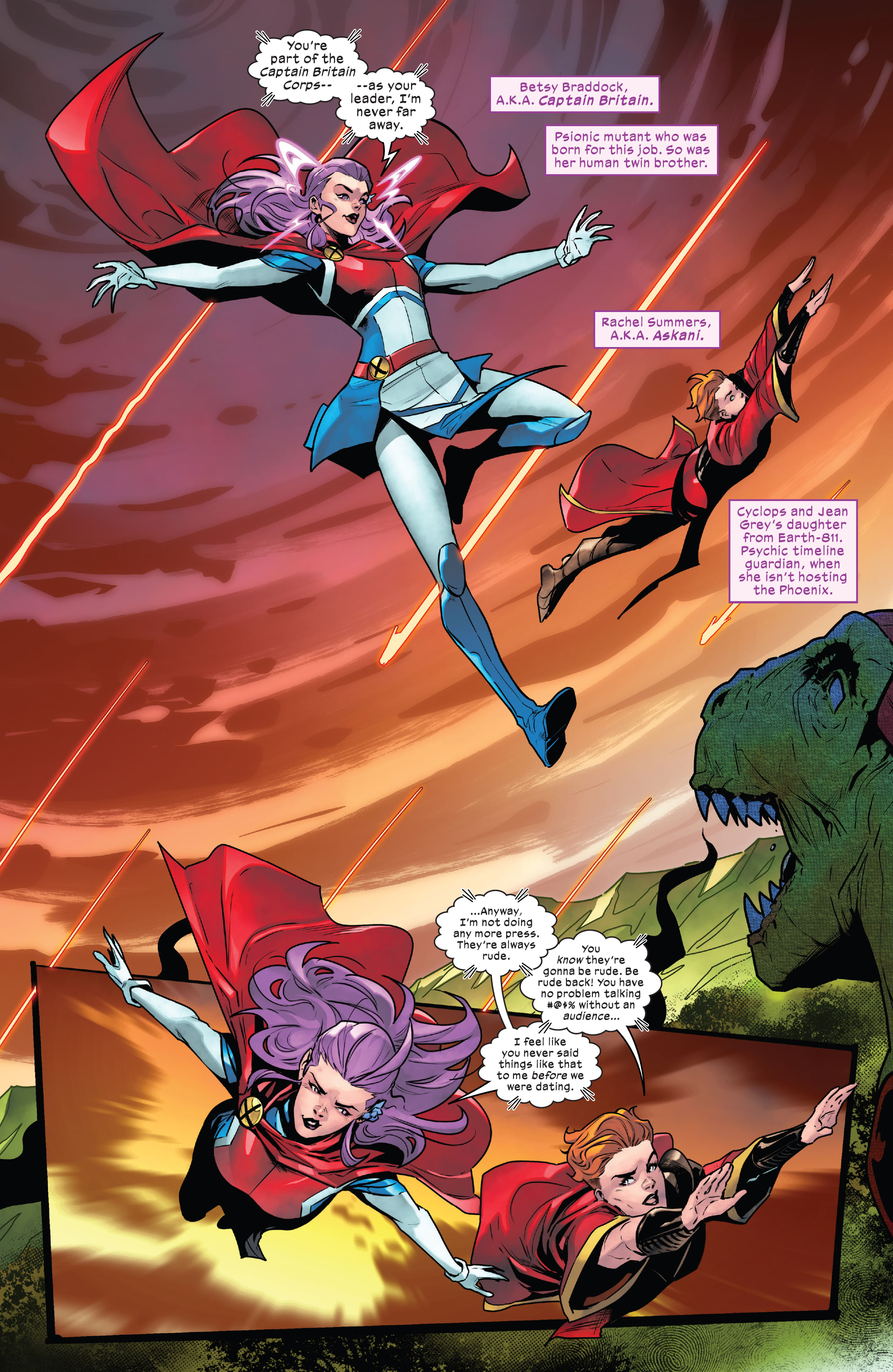 Read online Betsy Braddock: Captain Britain comic -  Issue #1 - 5
