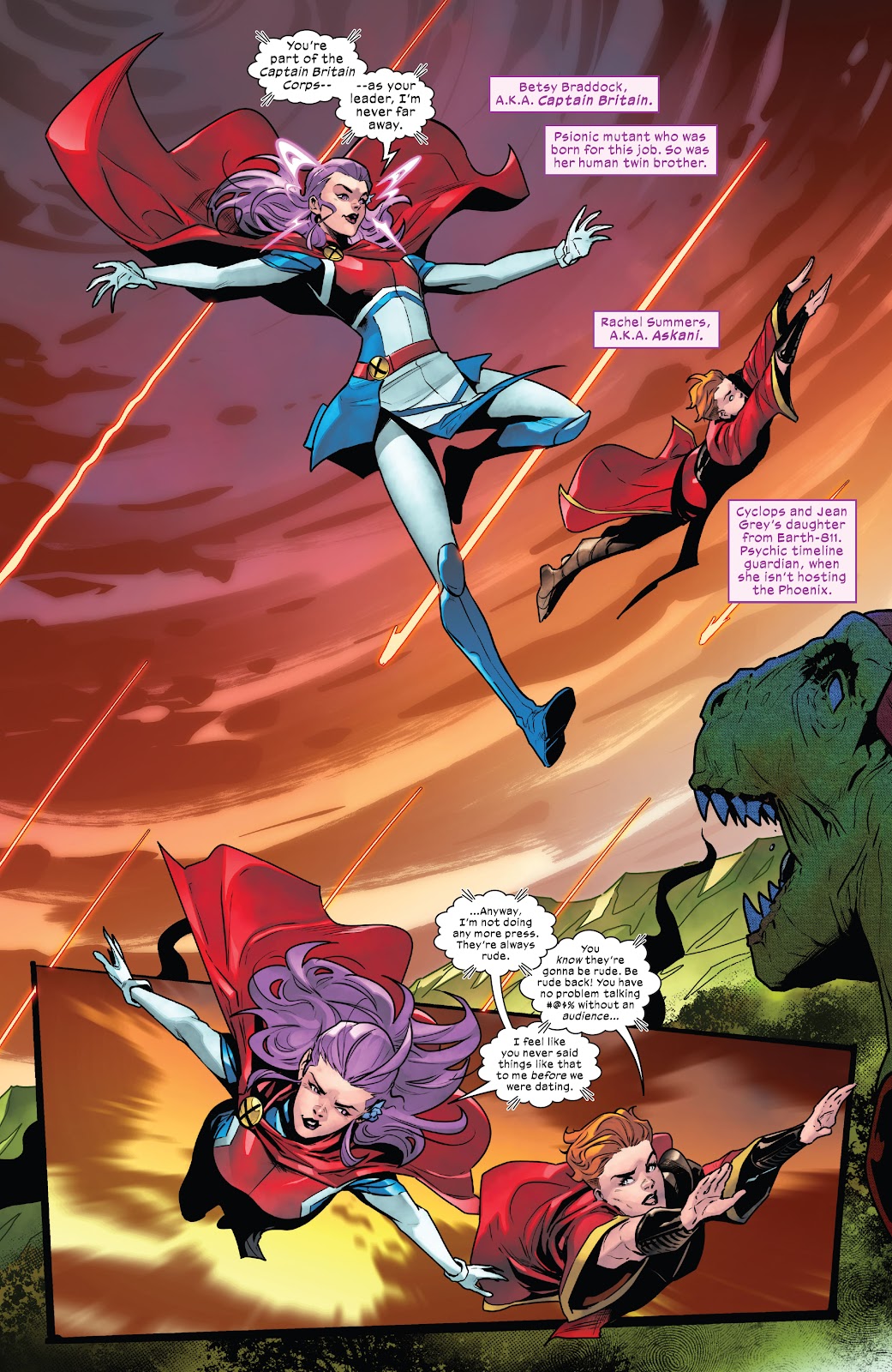 Betsy Braddock: Captain Britain issue 1 - Page 5