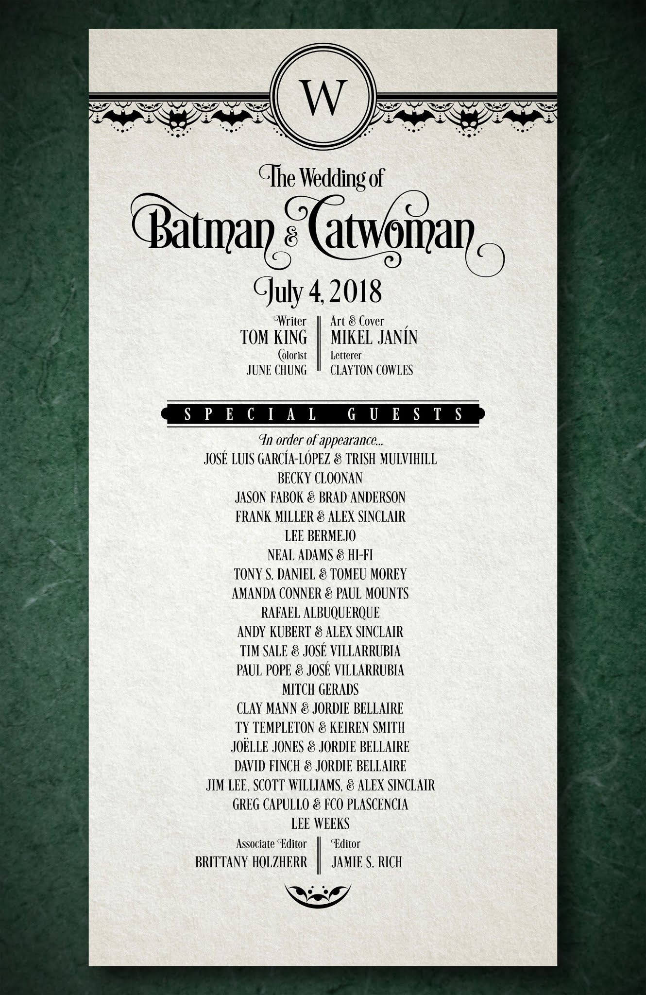 Read online Batman/Catwoman: The Wedding Album: The Deluxe Edition comic -  Issue # TPB - 49