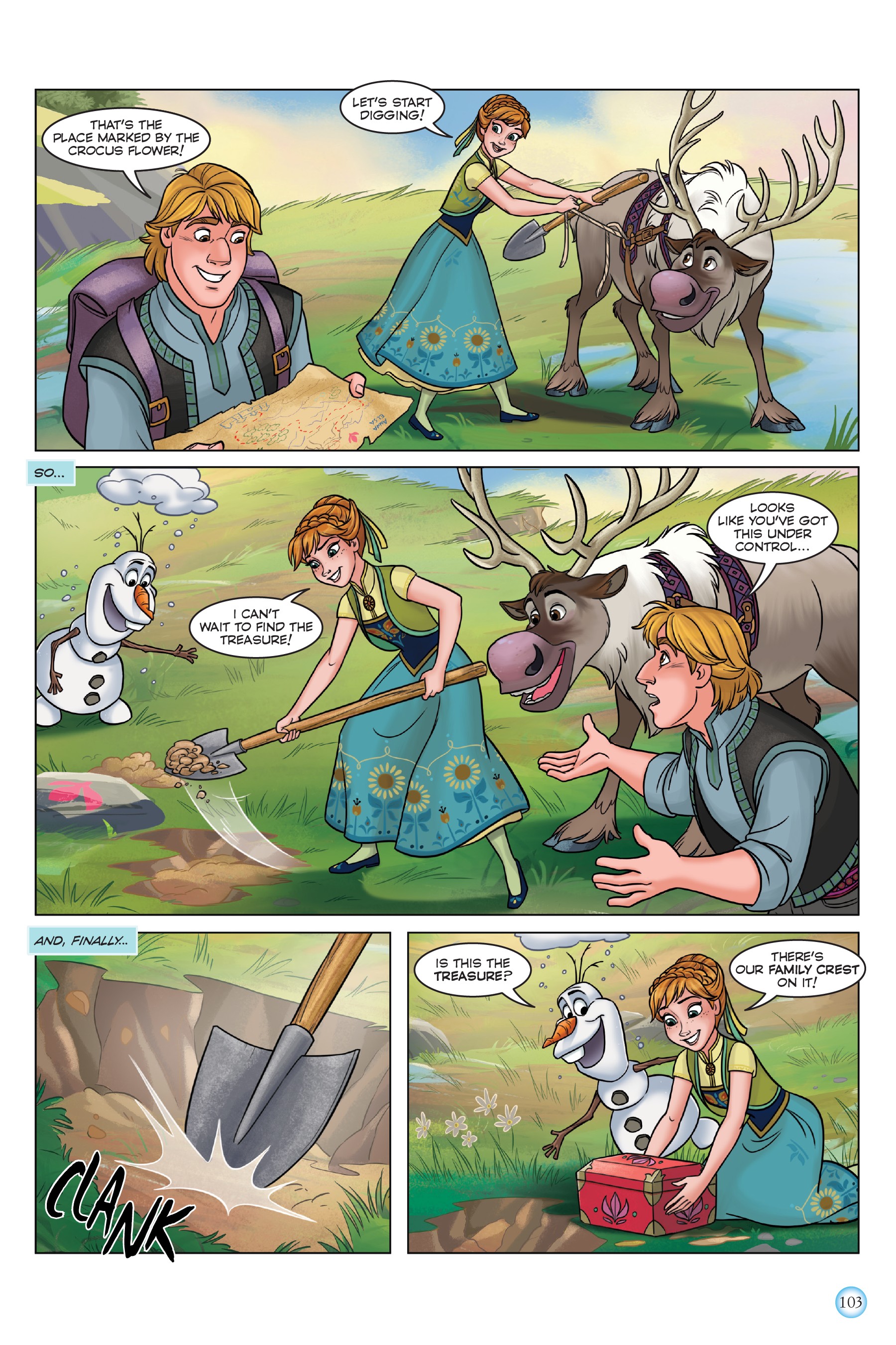 Read online Frozen Adventures: Flurries of Fun comic -  Issue # TPB (Part 2) - 3