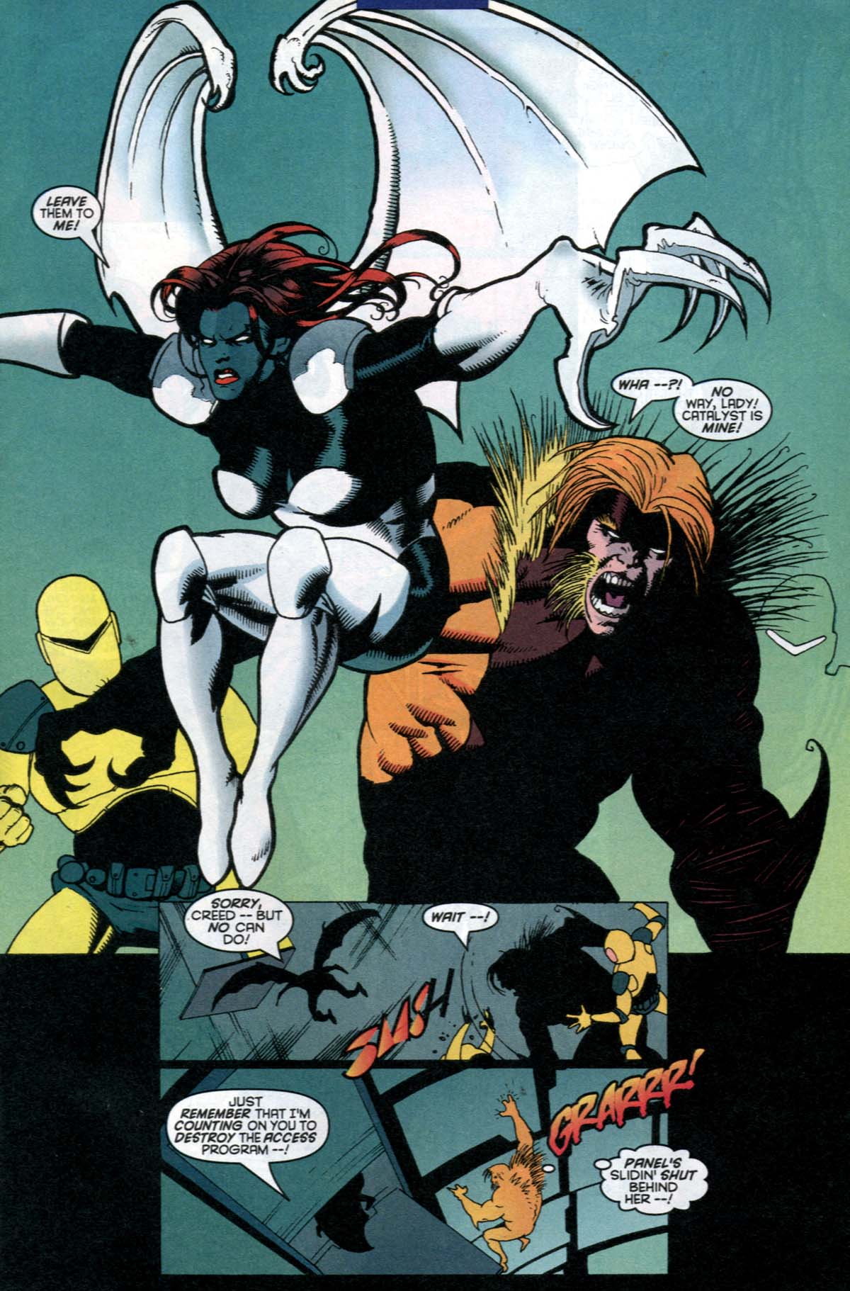 Read online Sabretooth and Mystique comic -  Issue #4 - 10