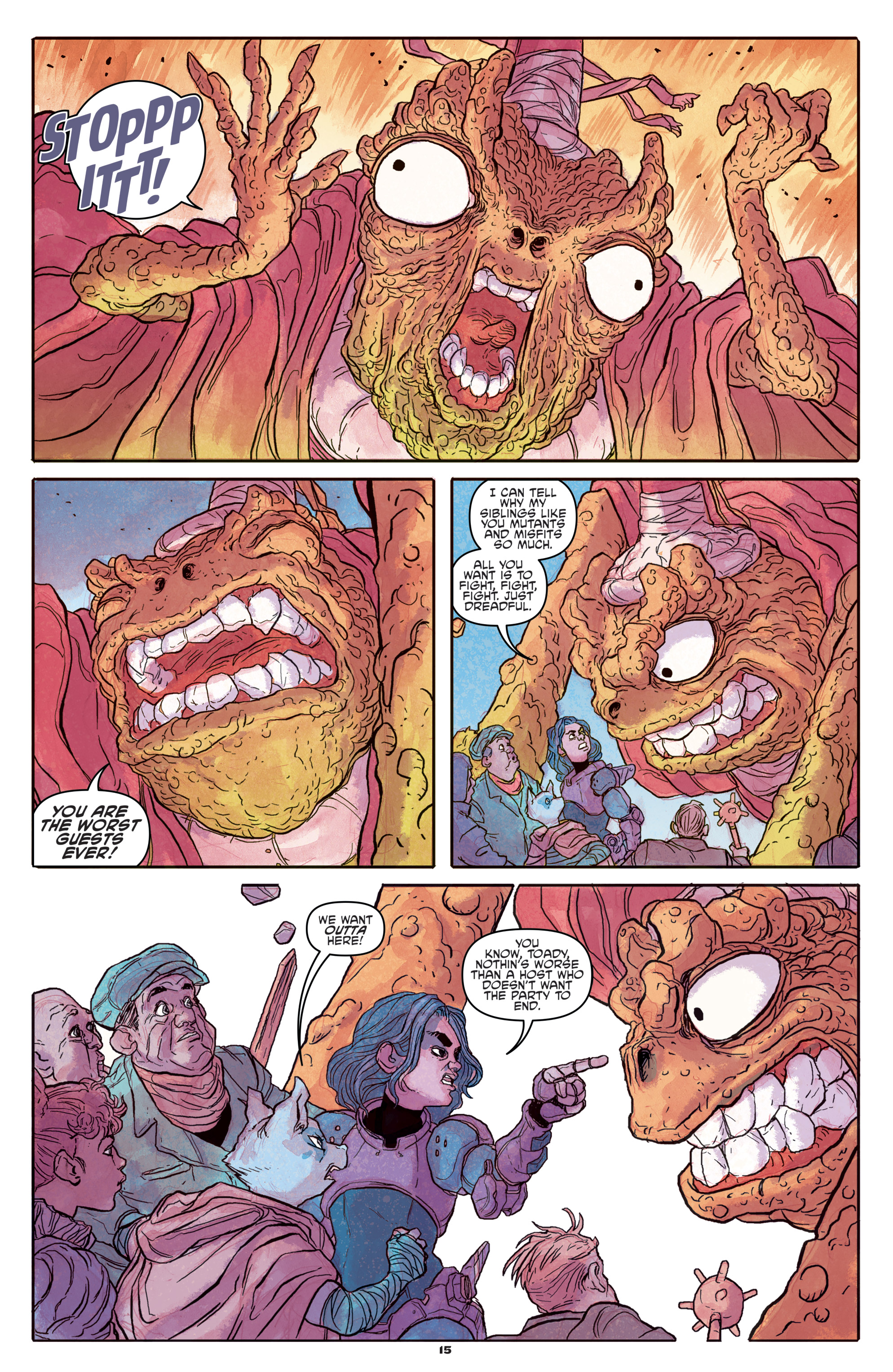 Read online Teenage Mutant Ninja Turtles Universe comic -  Issue #10 - 17