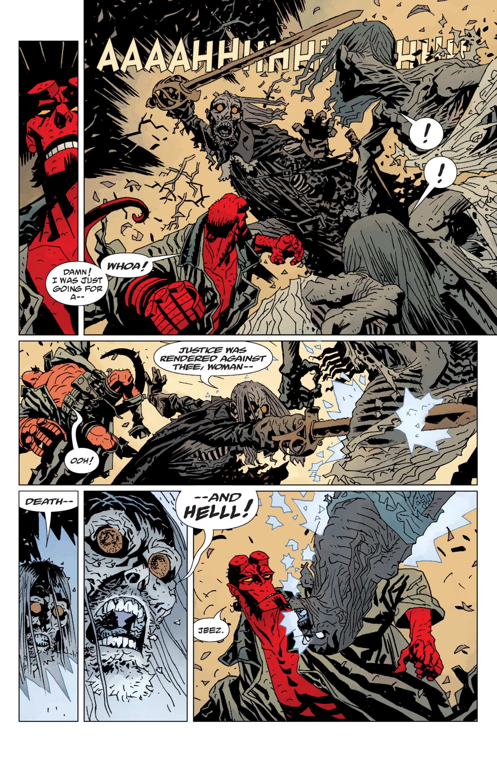 Read online Hellboy comic -  Issue #8 - 39