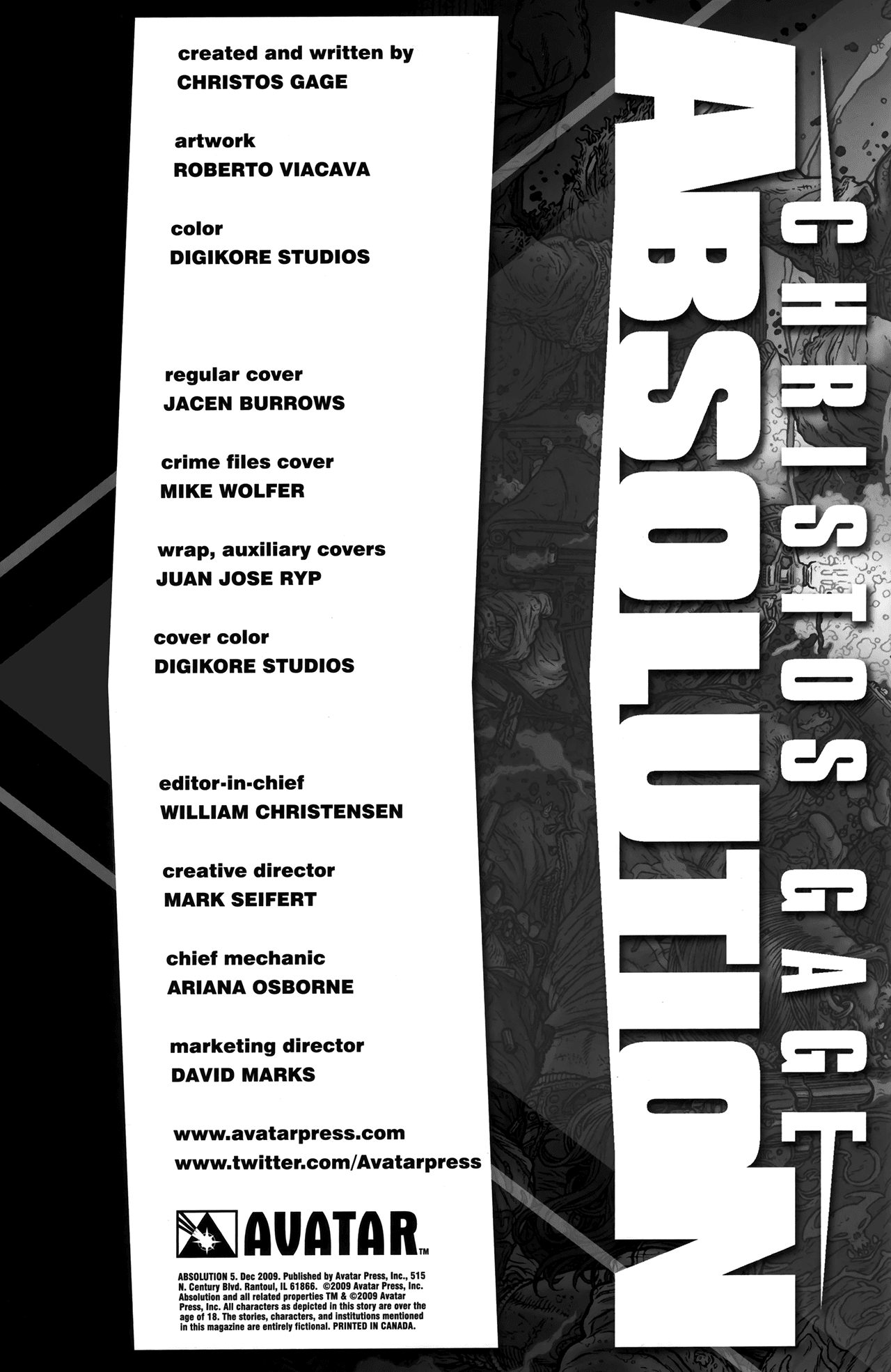 Read online Absolution comic -  Issue #5 - 3