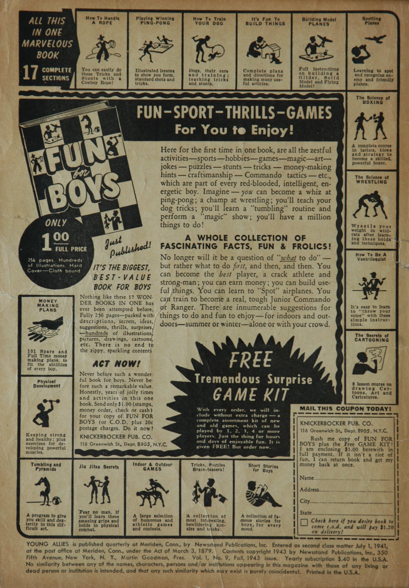 Read online Young Allies Comics comic -  Issue #9 - 2