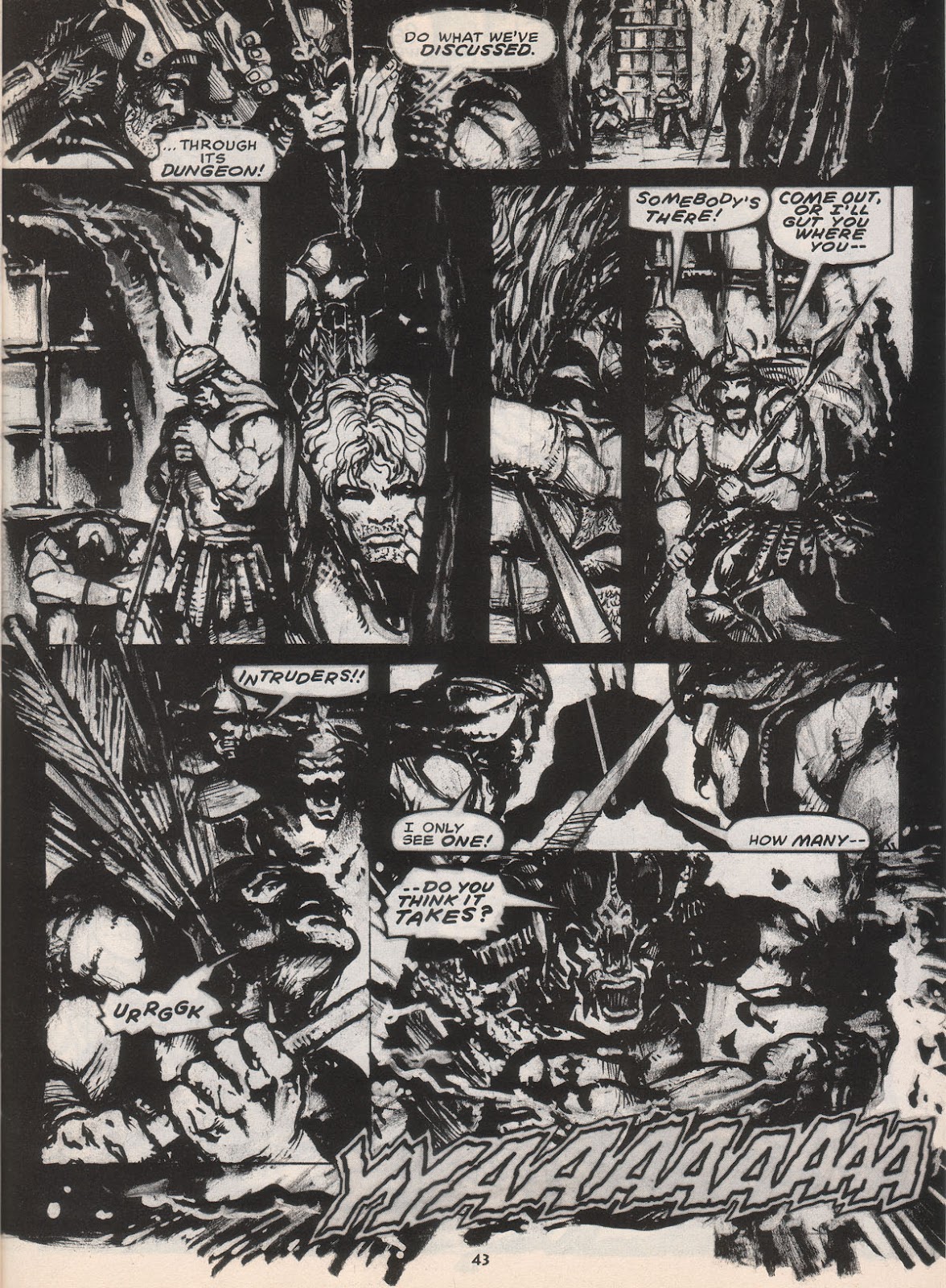 The Savage Sword Of Conan issue 222 - Page 44