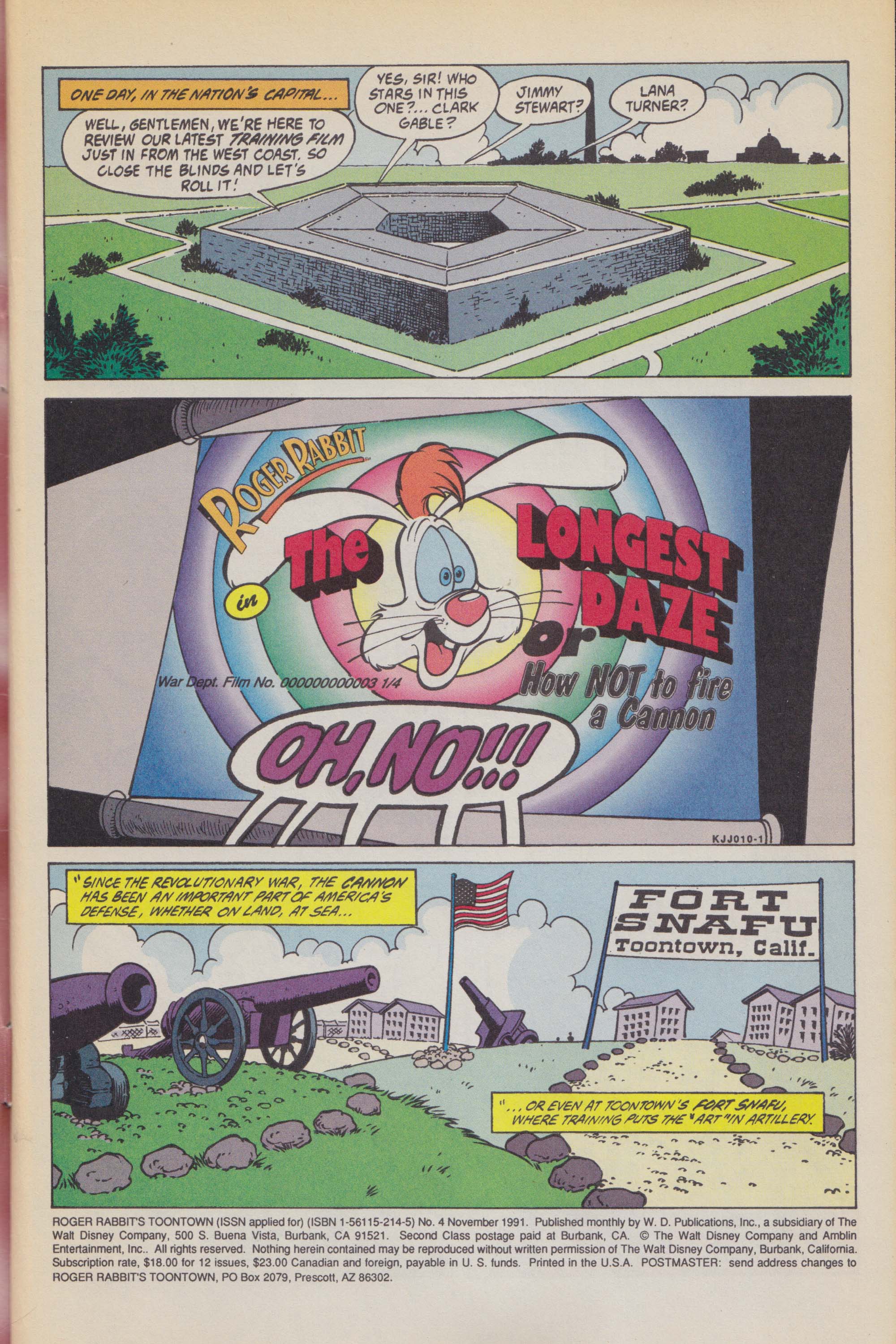 Read online Roger Rabbit's Toontown comic -  Issue #4 - 3