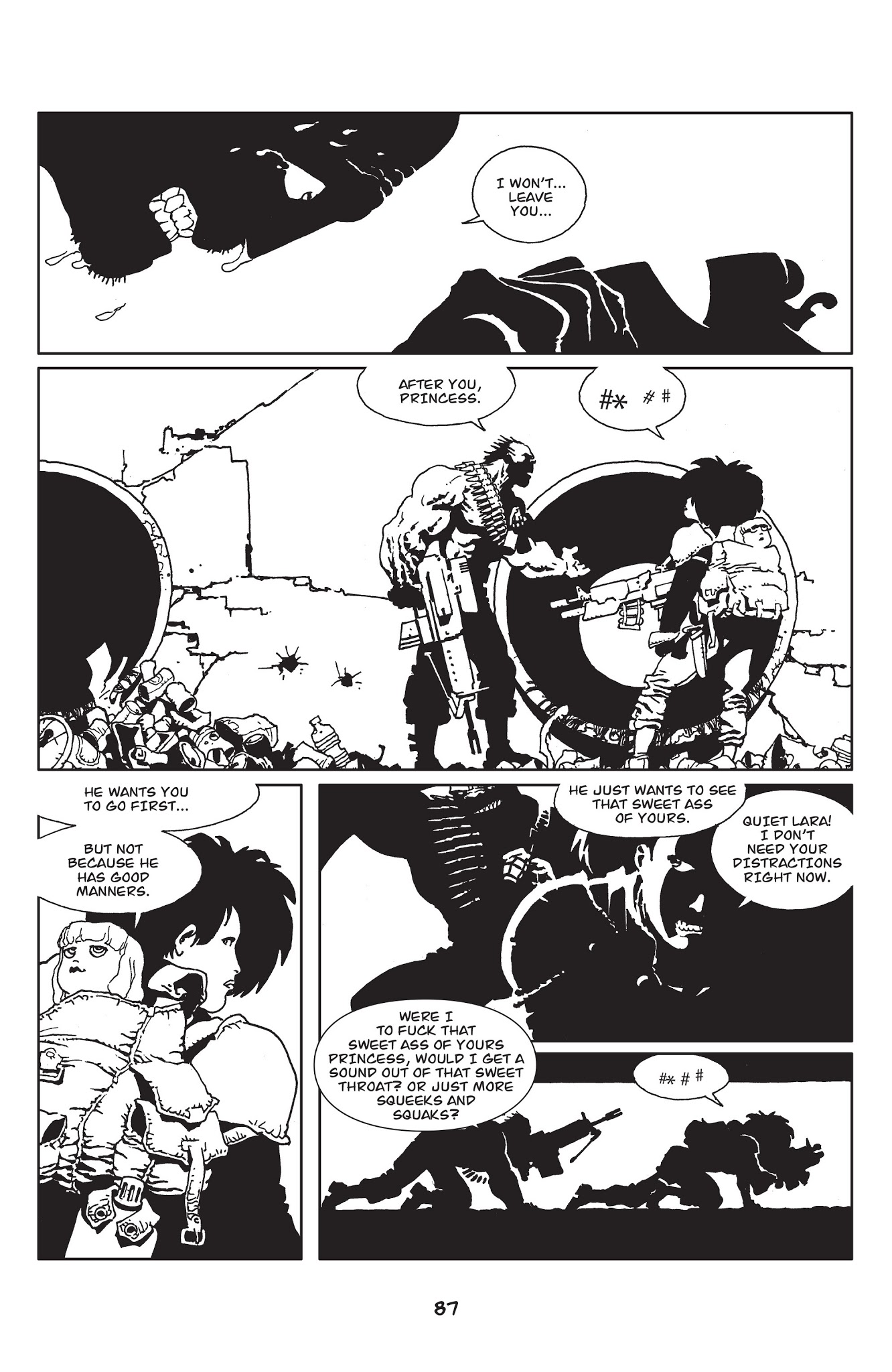 Read online Borderline comic -  Issue # TPB 3 - 87