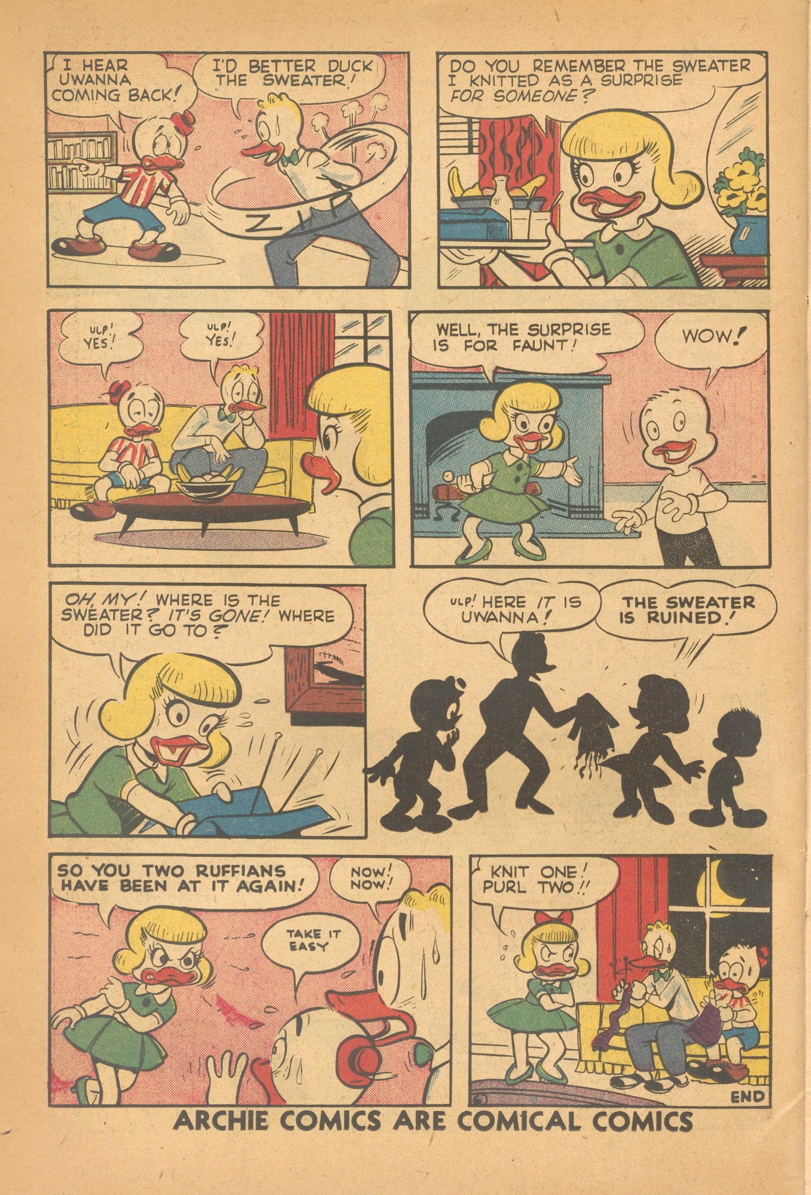 Read online Super Duck Comics comic -  Issue #84 - 34