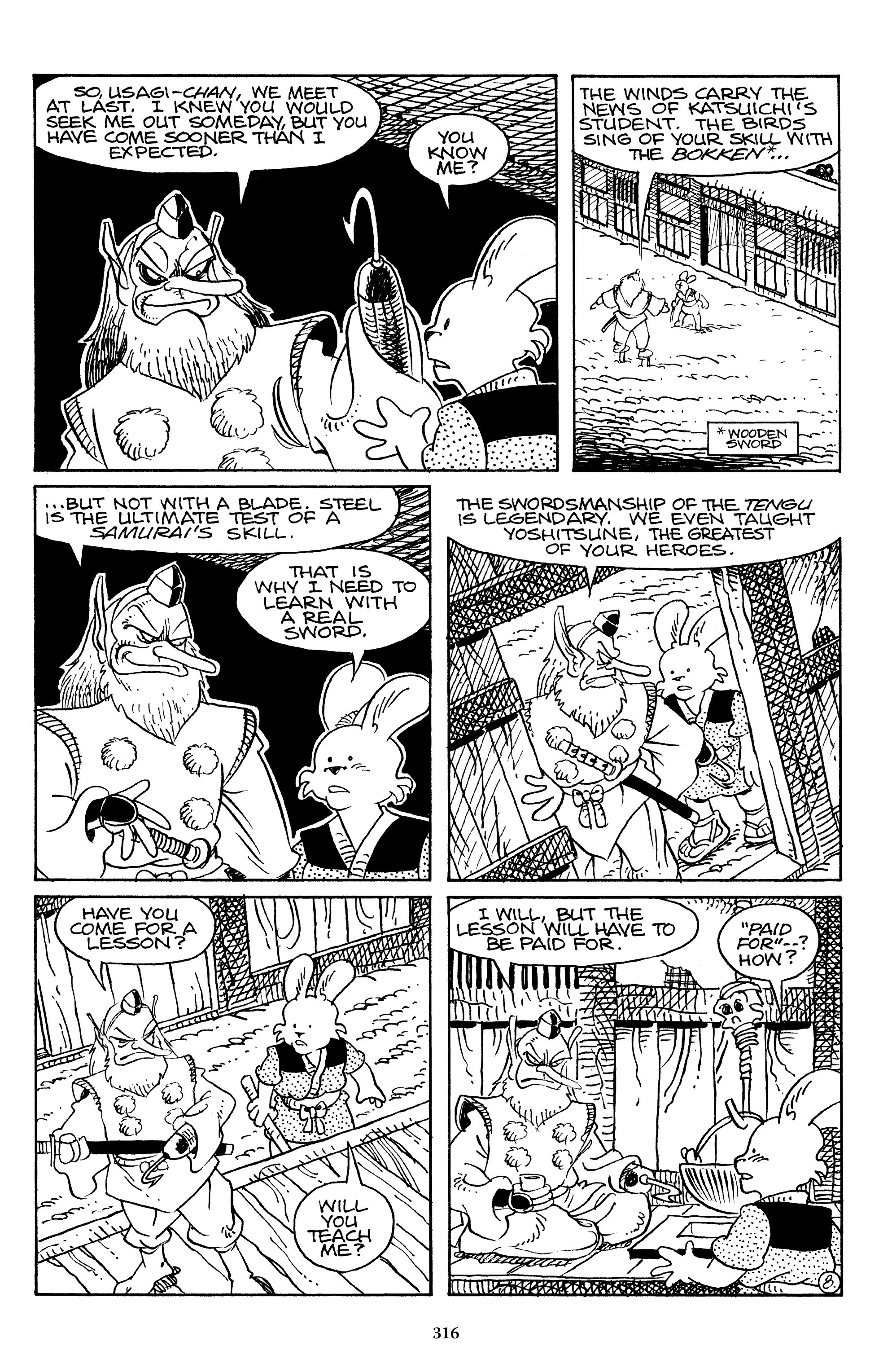 Read online The Usagi Yojimbo Saga comic -  Issue # TPB 4 - 313