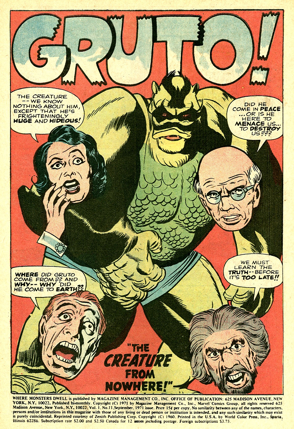 Read online Where Monsters Dwell (1970) comic -  Issue #11 - 3