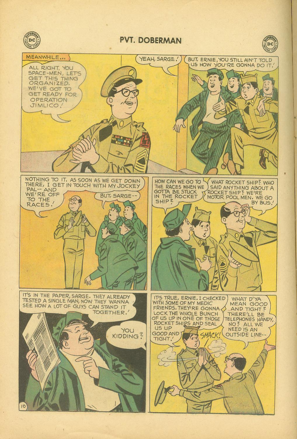 Read online Sgt. Bilko's Pvt. Doberman comic -  Issue #2 - 14
