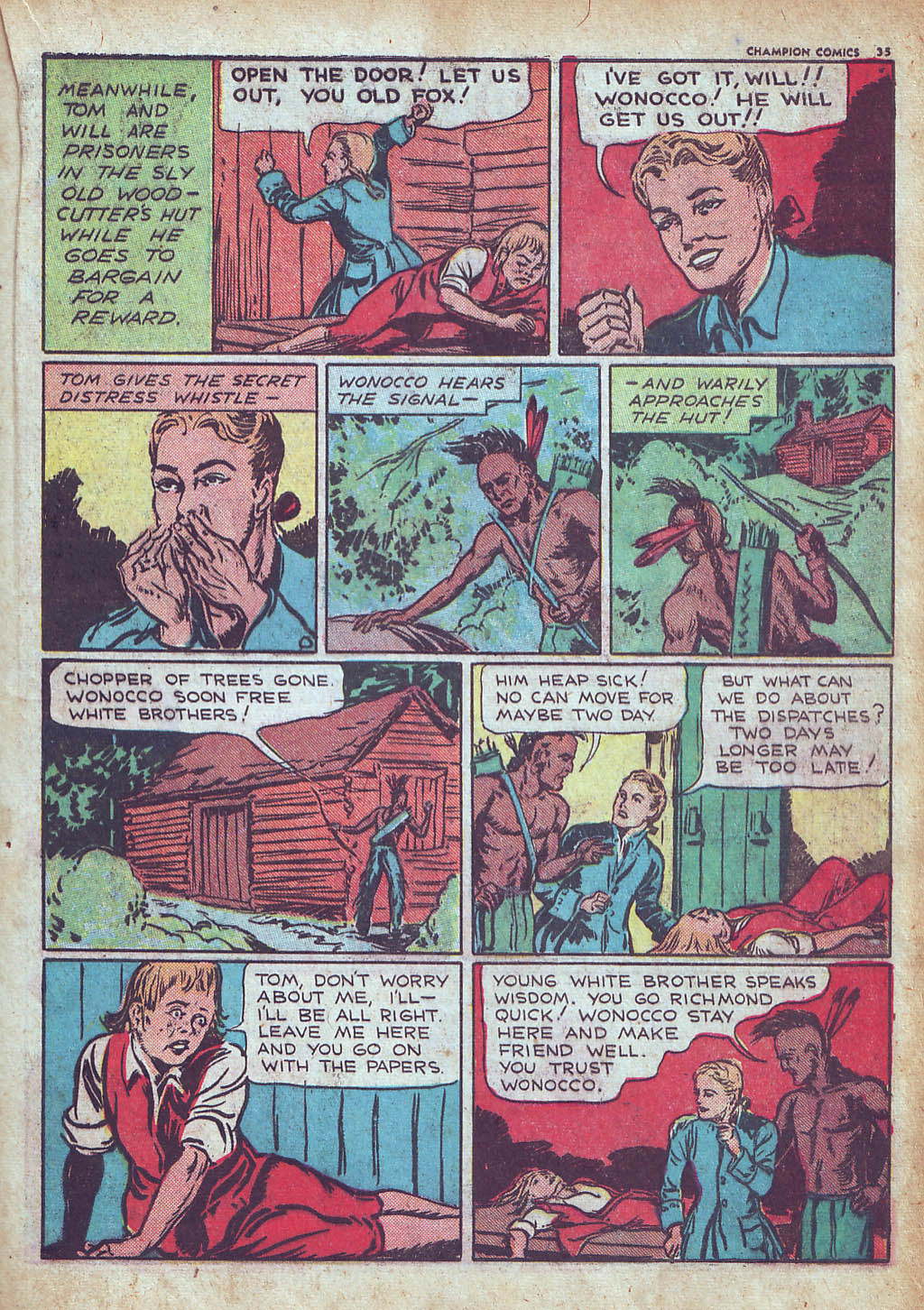 Read online Champion Comics comic -  Issue #4 - 37