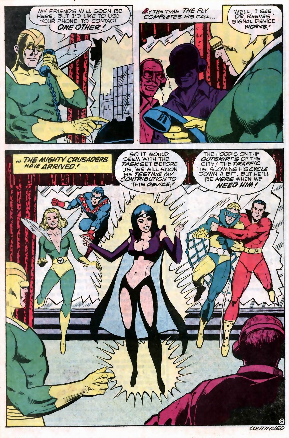 Read online The All New Adventures of the Mighty Crusaders comic -  Issue #10 - 12