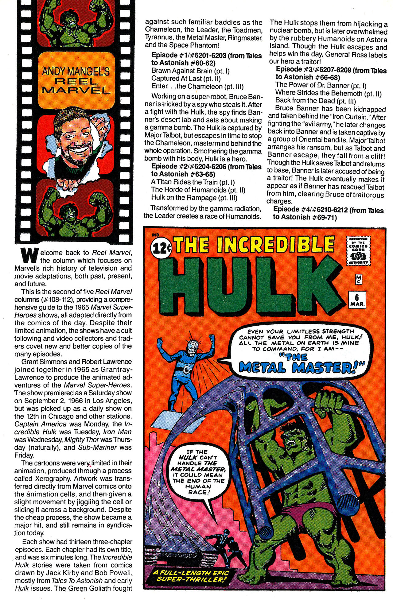 Read online Marvel Age comic -  Issue #109 - 28