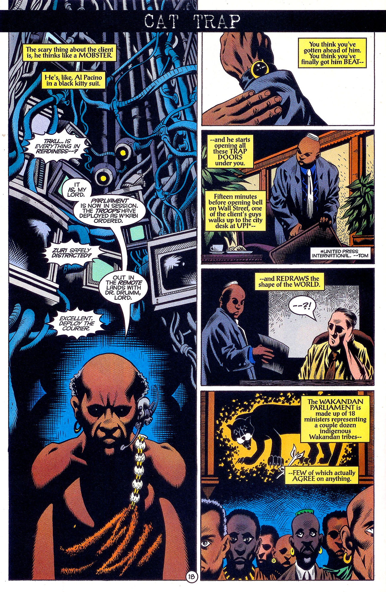 Read online Black Panther (1998) comic -  Issue #18 - 19
