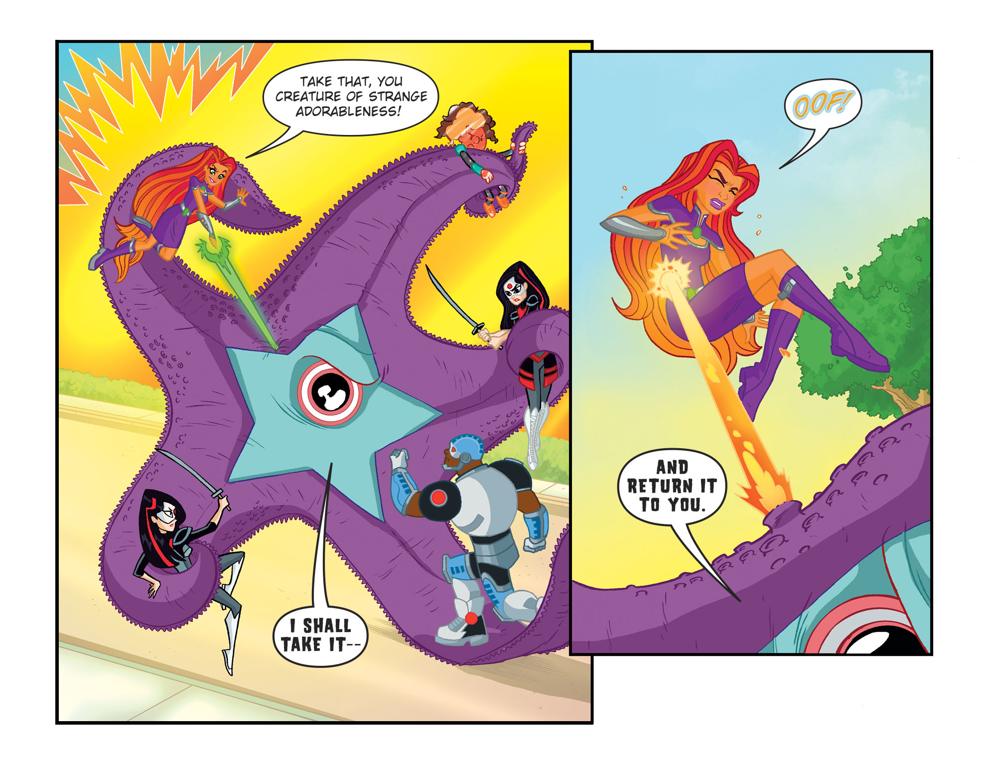 Read online DC Super Hero Girls: Out of the Bottle comic -  Issue #10 - 15