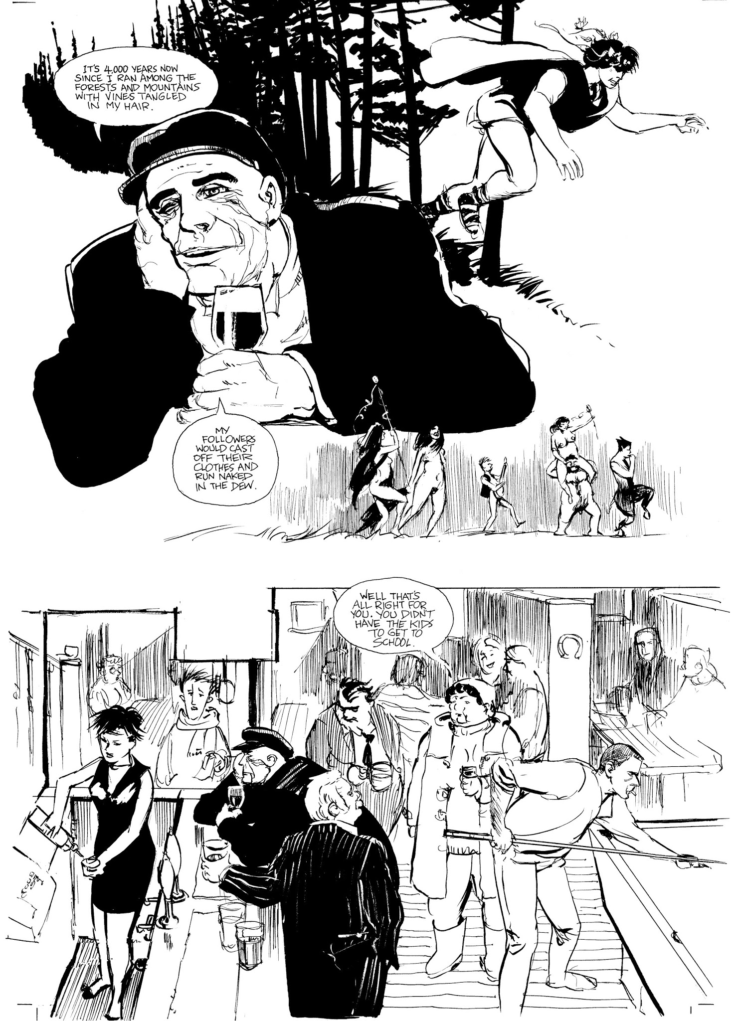 Read online Eddie Campbell's Bacchus comic -  Issue # TPB 3 - 224