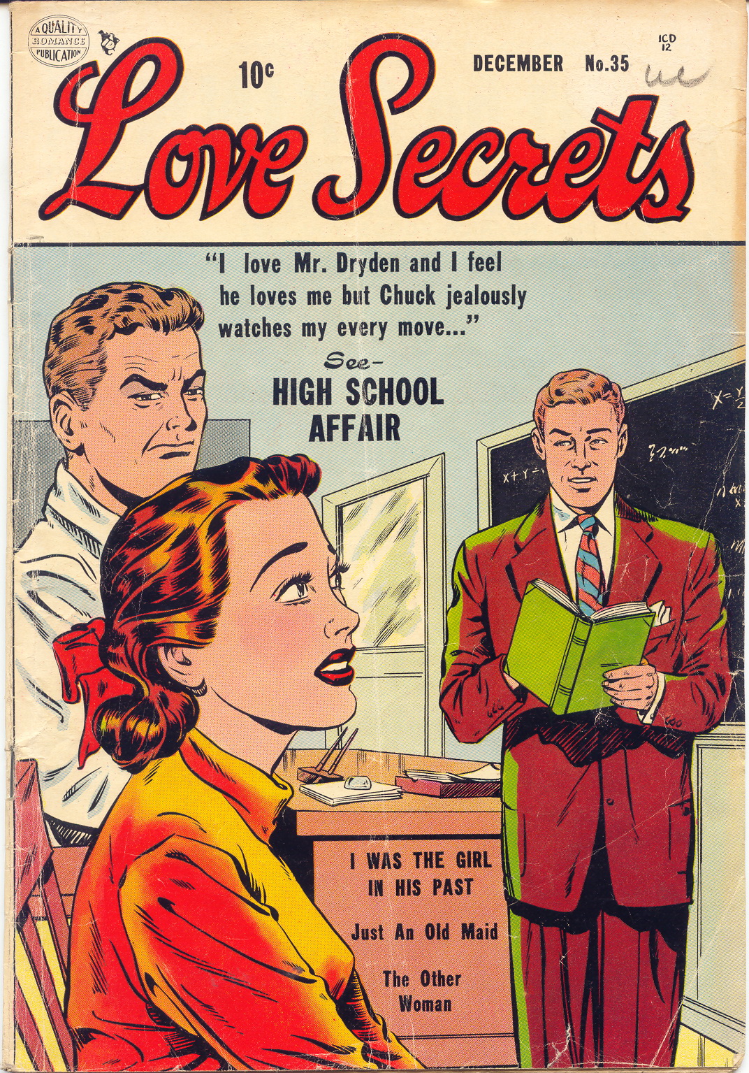 Read online Love Secrets (1953) comic -  Issue #35 - 1