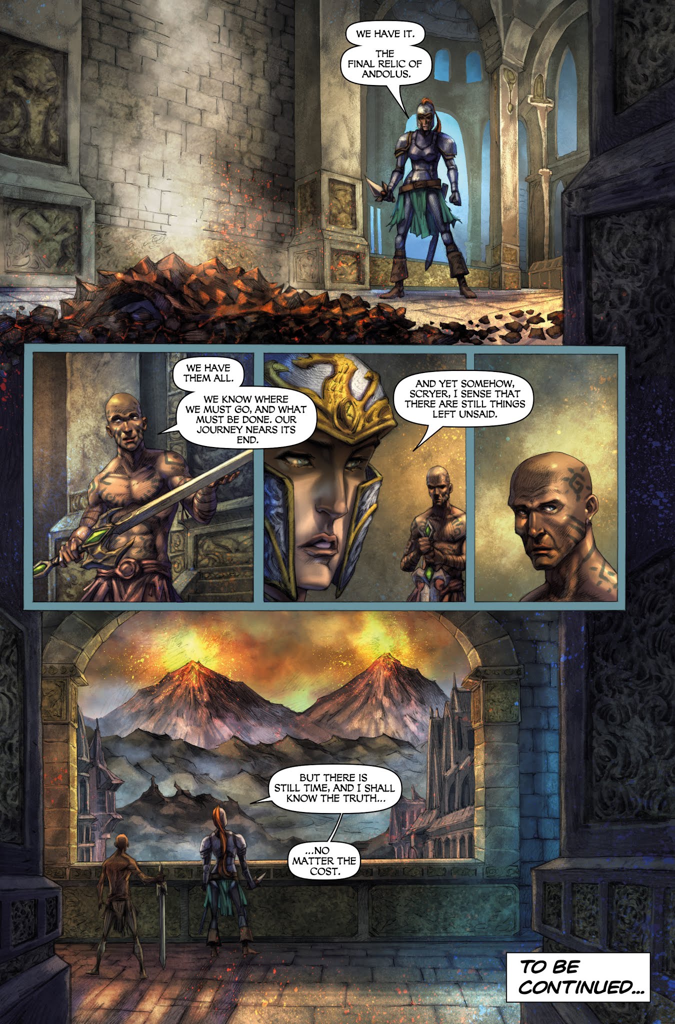 Read online Dark Souls: The Breath of Andolus comic -  Issue #3 - 23