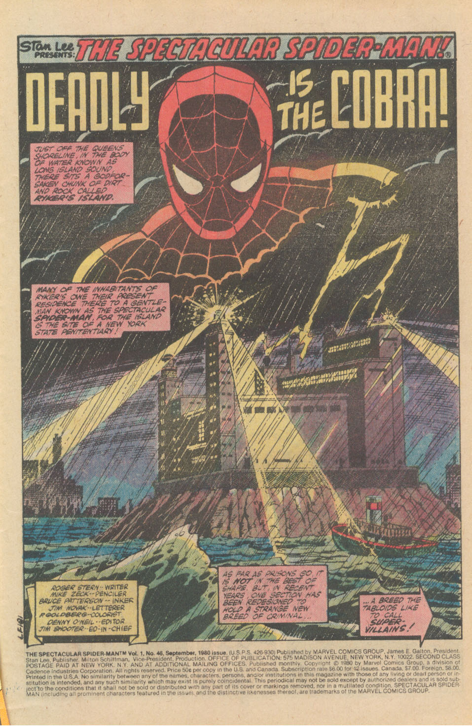 Read online The Spectacular Spider-Man (1976) comic -  Issue #46 - 2
