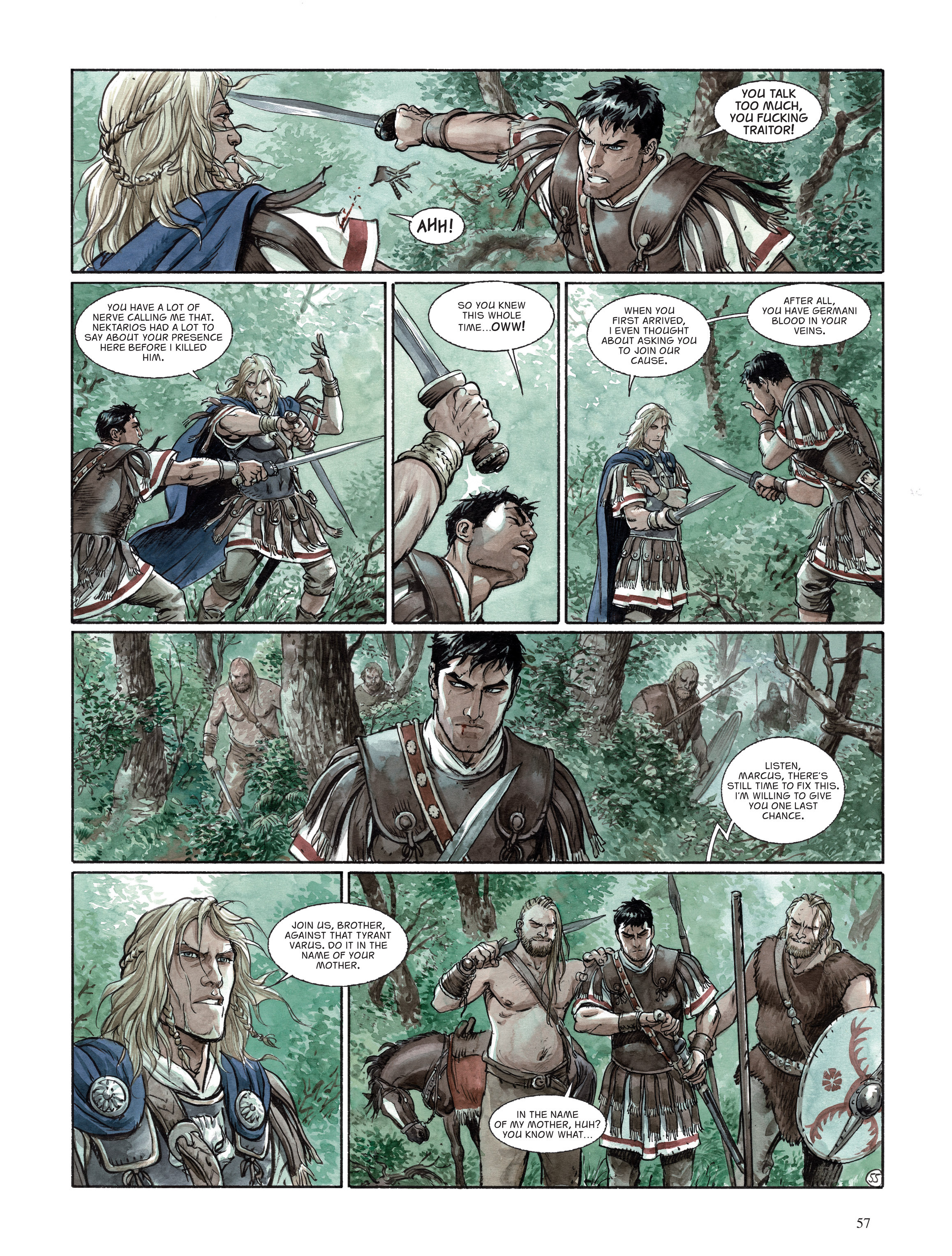 Read online The Eagles of Rome comic -  Issue # TPB 3 - 58