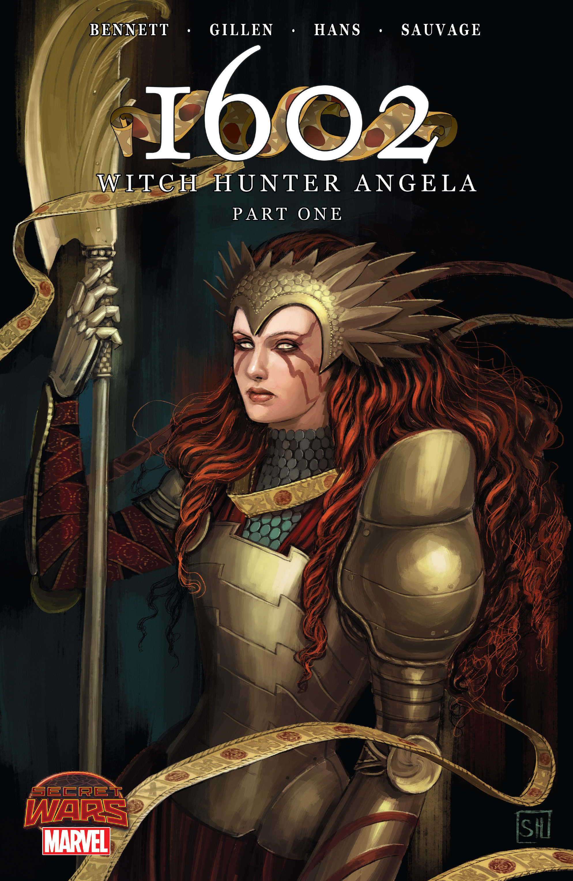 Read online 1602 Witch Hunter Angela comic -  Issue #1 - 1