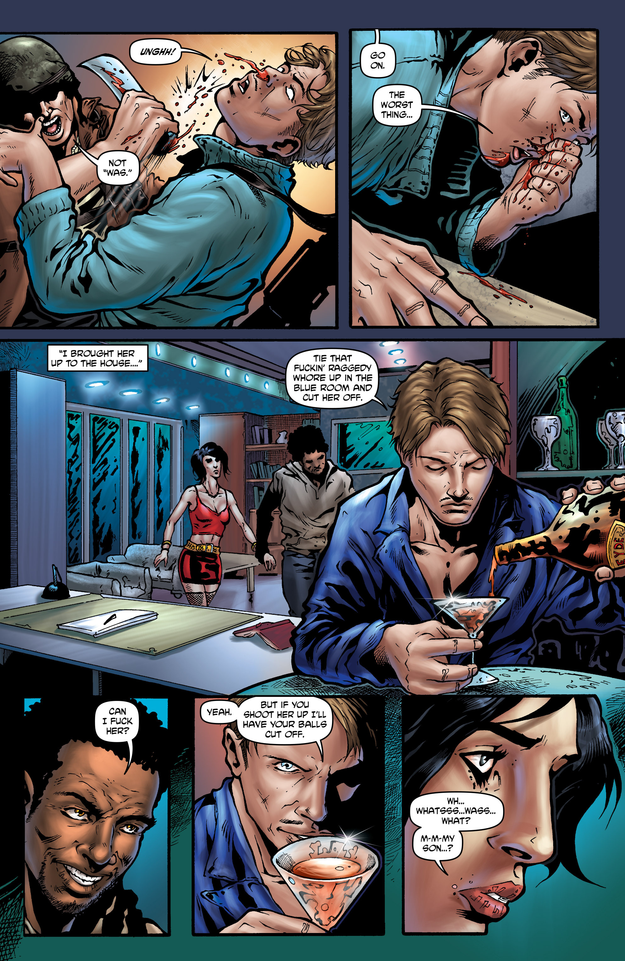 Read online Crossed: Badlands comic -  Issue #68 - 21