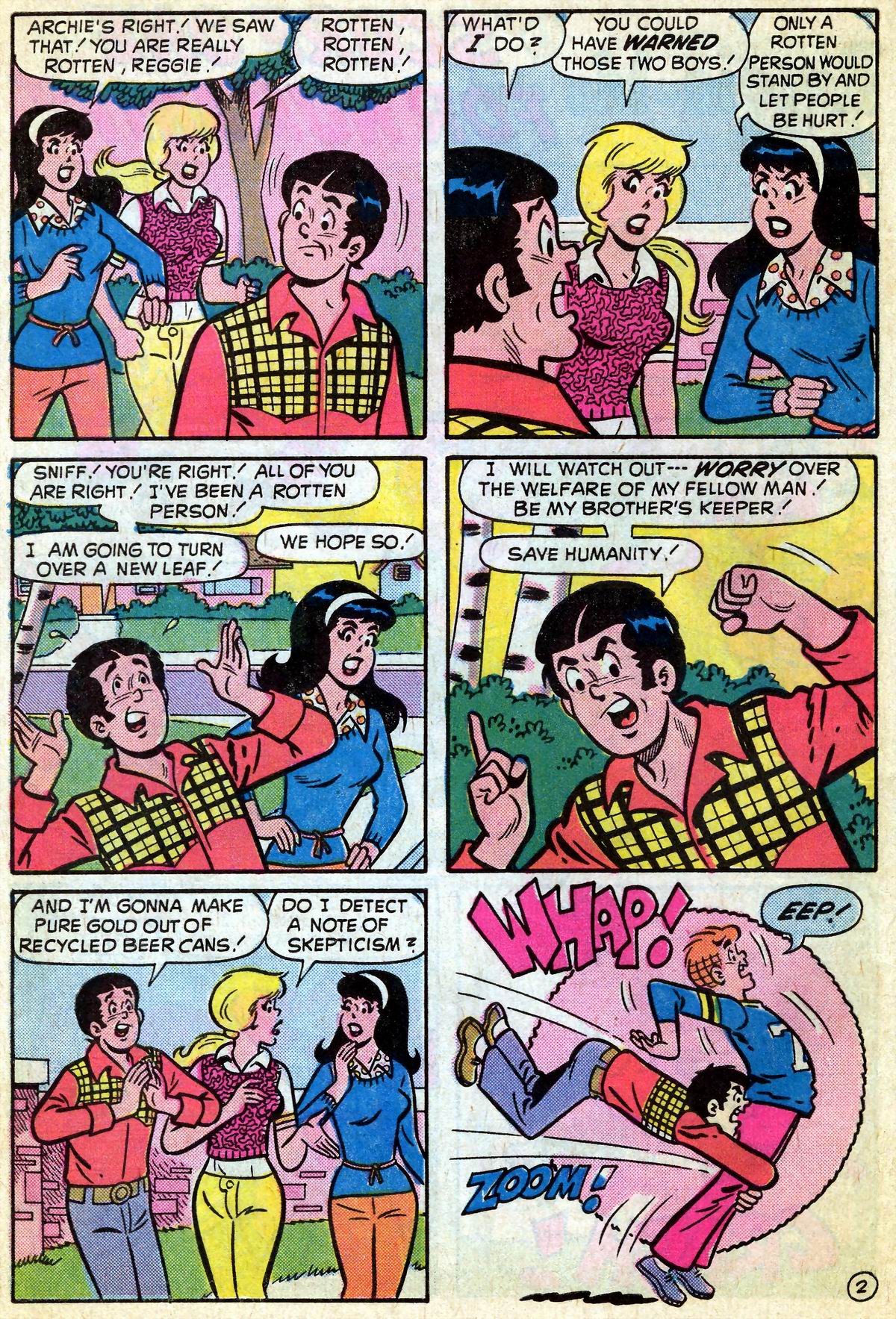 Read online Reggie and Me (1966) comic -  Issue #74 - 24