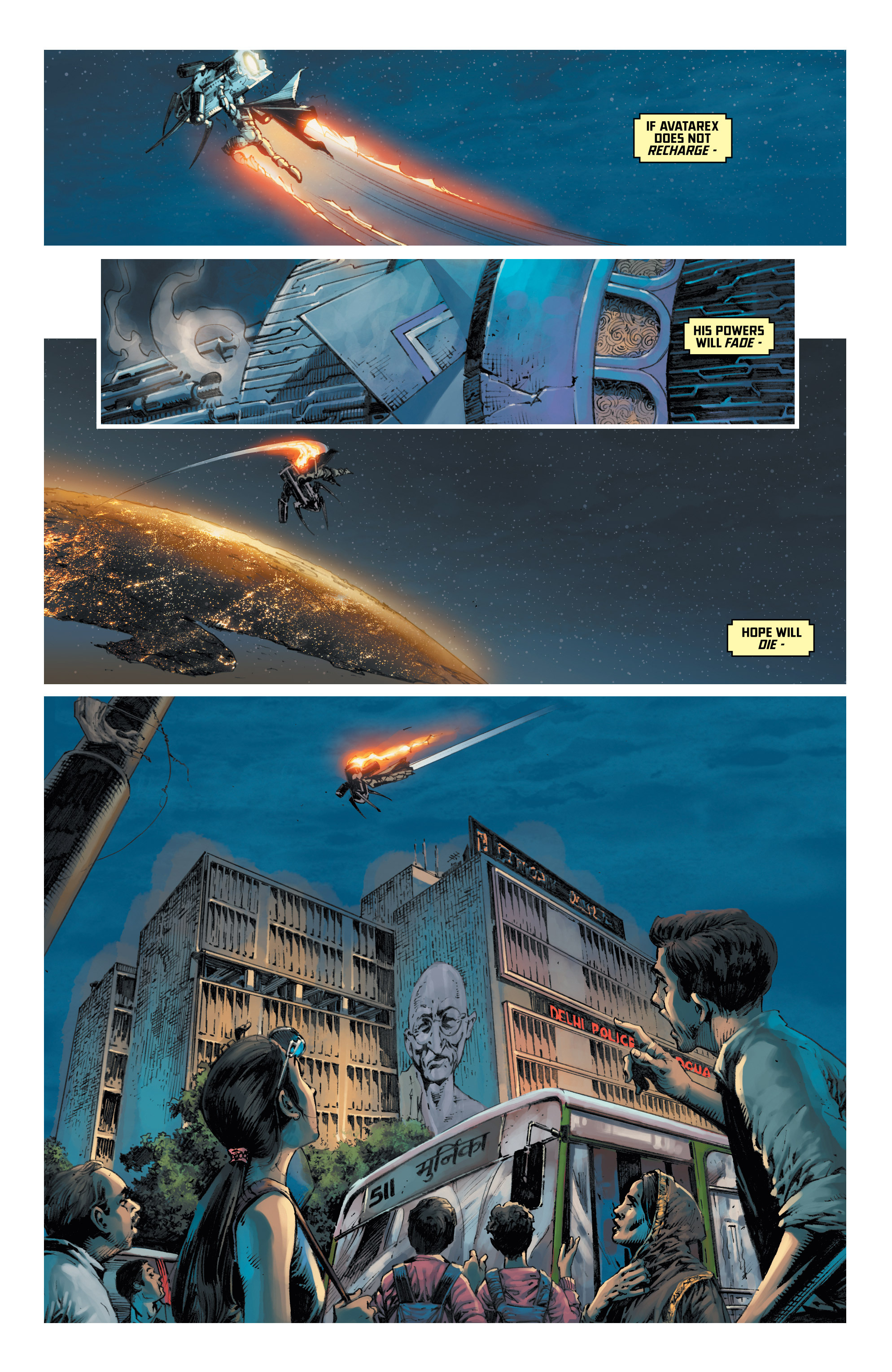 Read online Grant Morrison's Avatarex: Destroyer of Darkness comic -  Issue #2 - 7