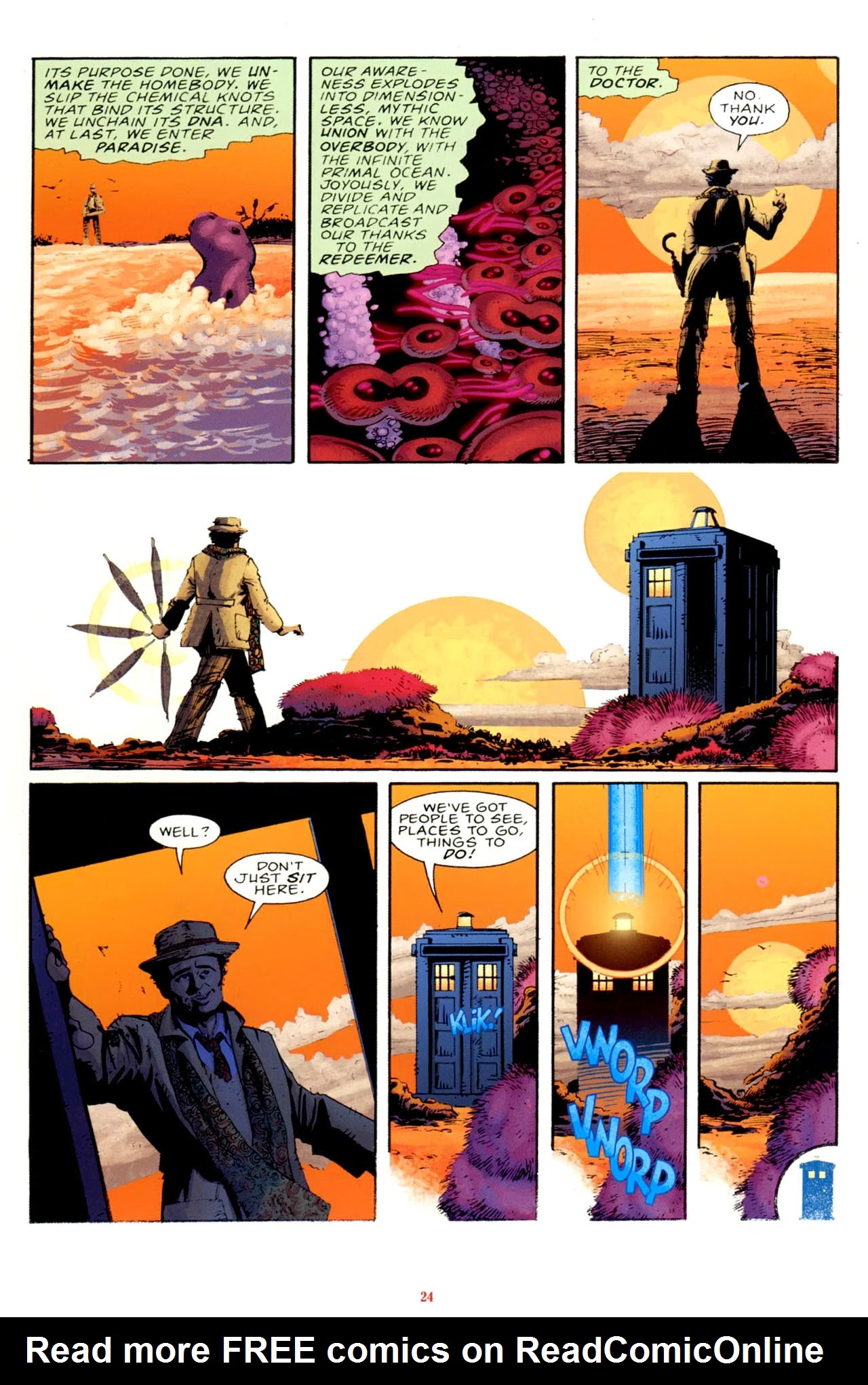 Read online Grant Morrison's Doctor Who comic -  Issue #1 - 26