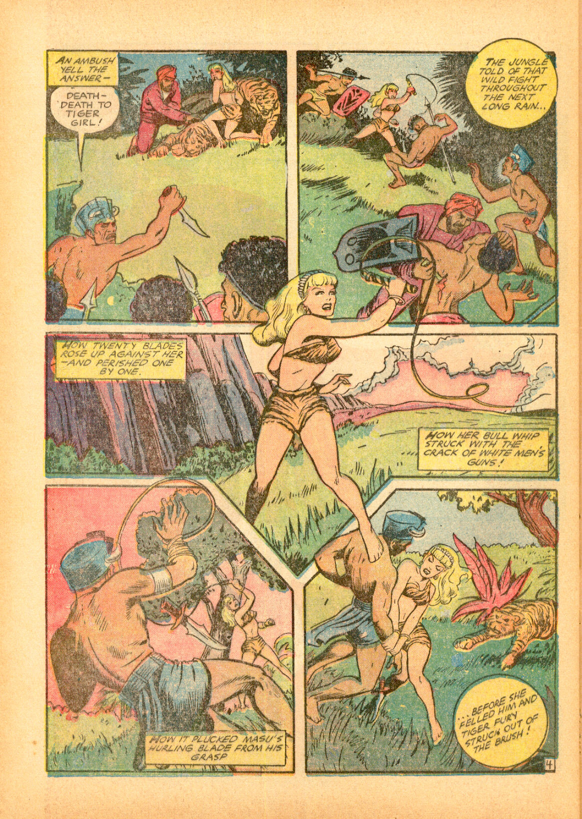 Read online Jungle Comics comic -  Issue #152 - 33