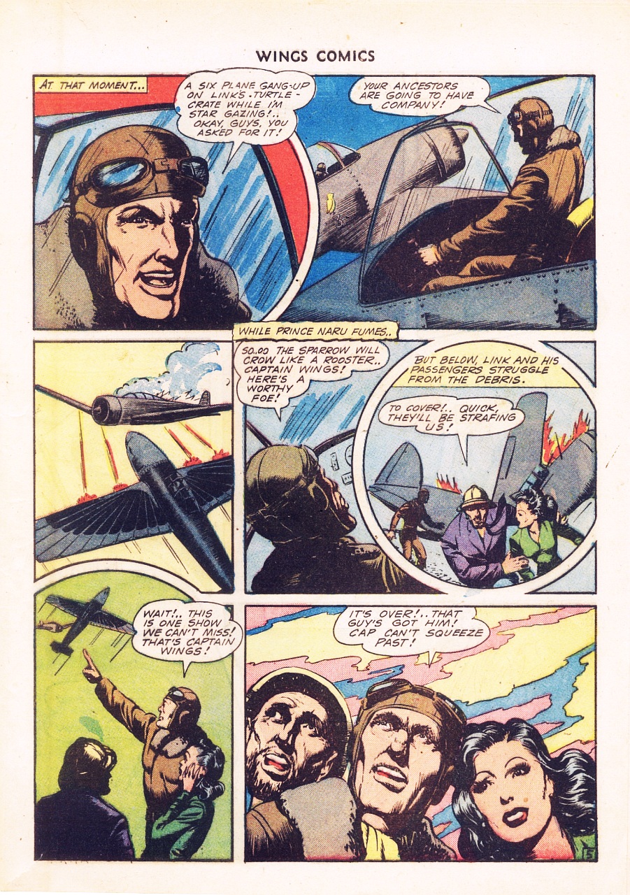 Read online Wings Comics comic -  Issue #37 - 7