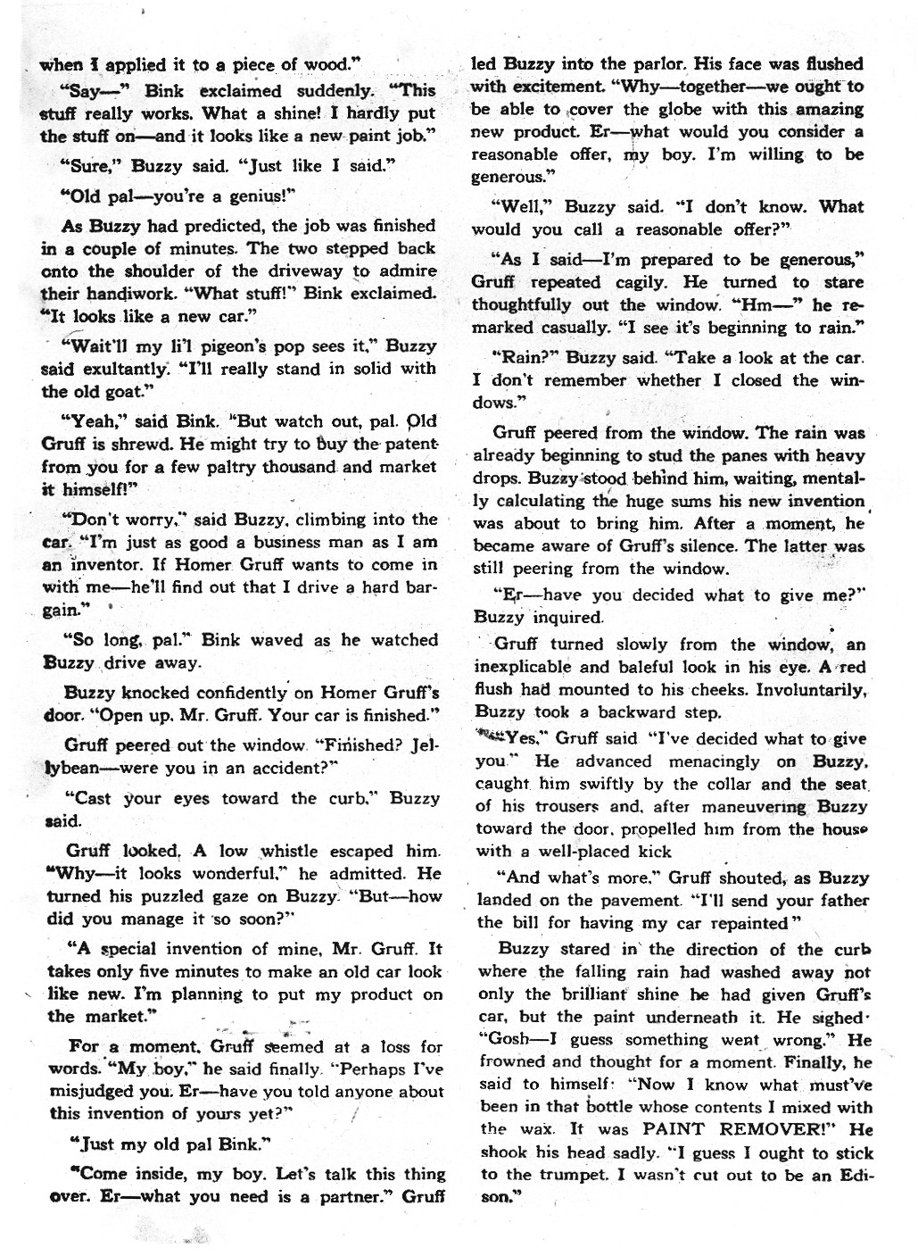 Read online Buzzy comic -  Issue #18 - 32