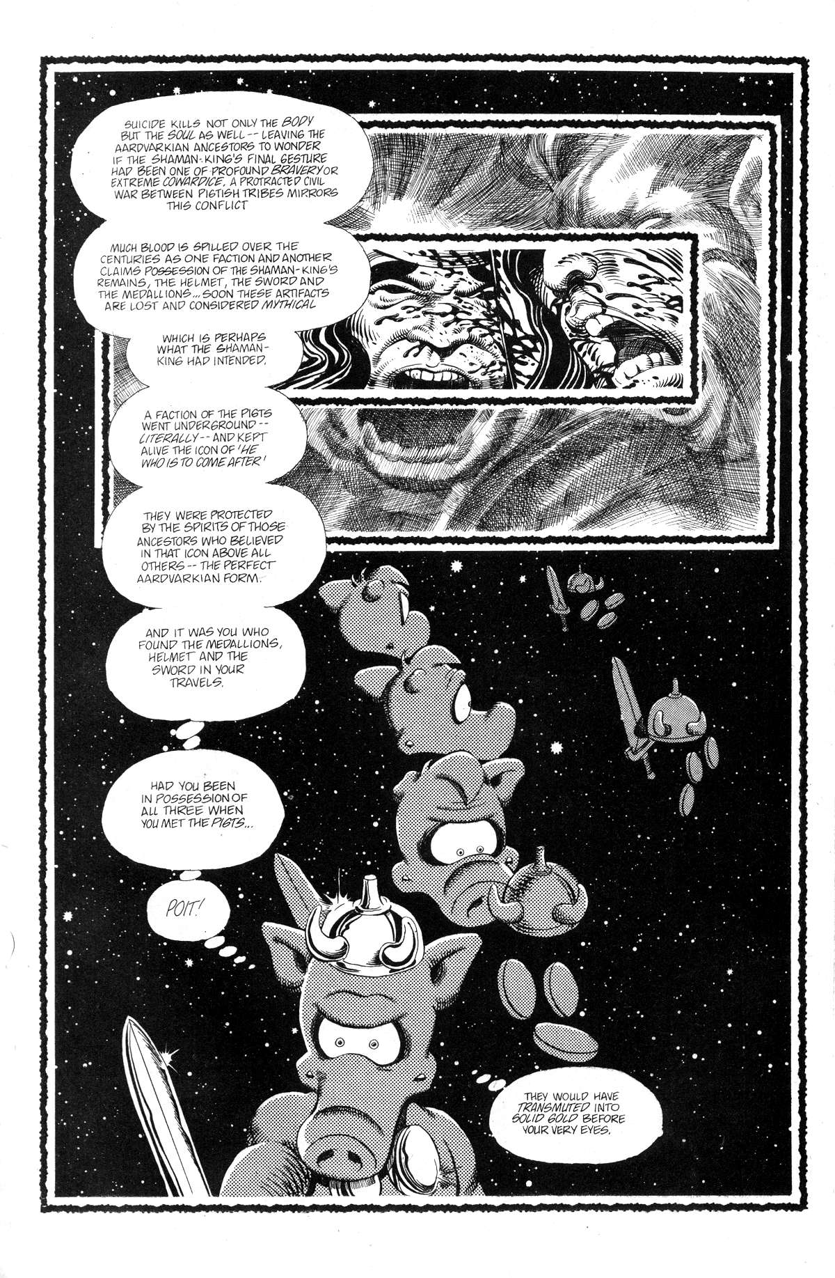 Read online Cerebus comic -  Issue #196 - 9