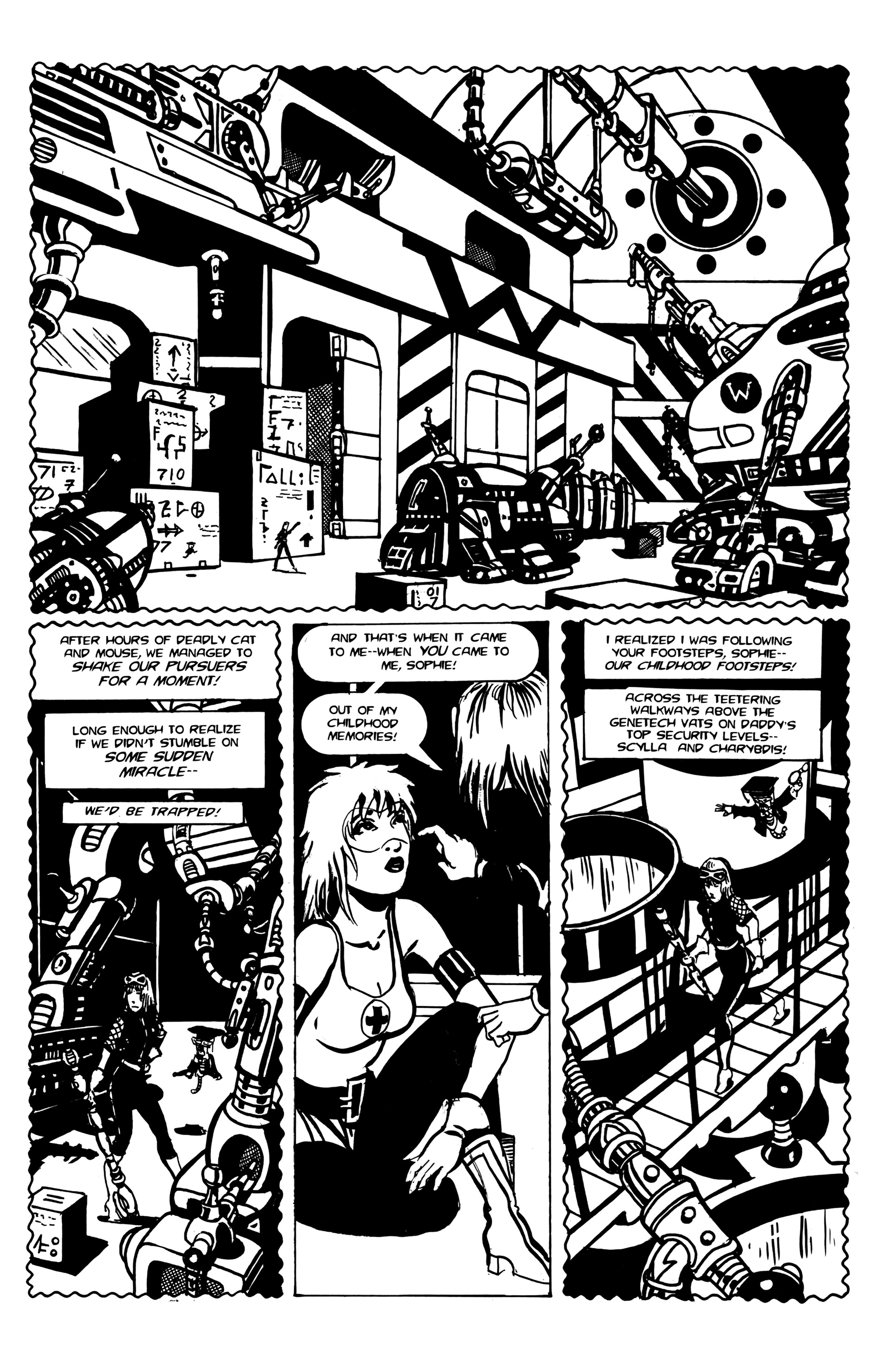 Read online Strange Attractors (1993) comic -  Issue #12 - 16